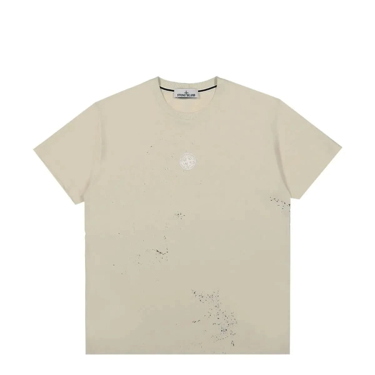 Stone Island T-Shirt Beige Detail view 1 | Gate