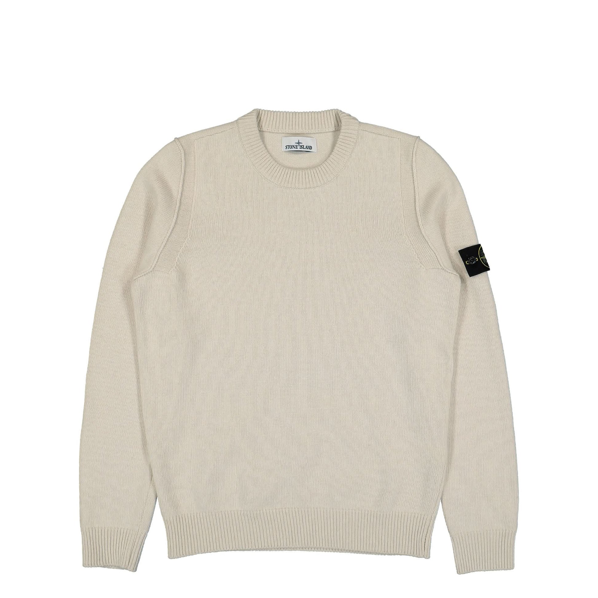 Stone Island Crewneck Knit Beige Detail view 1 | Gate