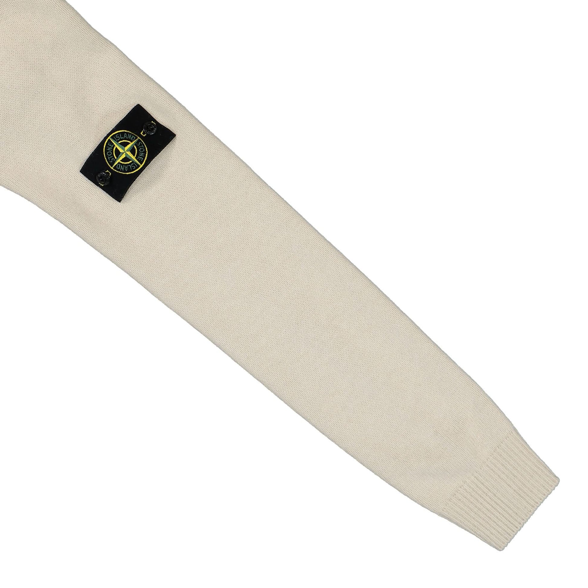 Stone Island Crewneck Knit Beige Detail view 4 | Gate