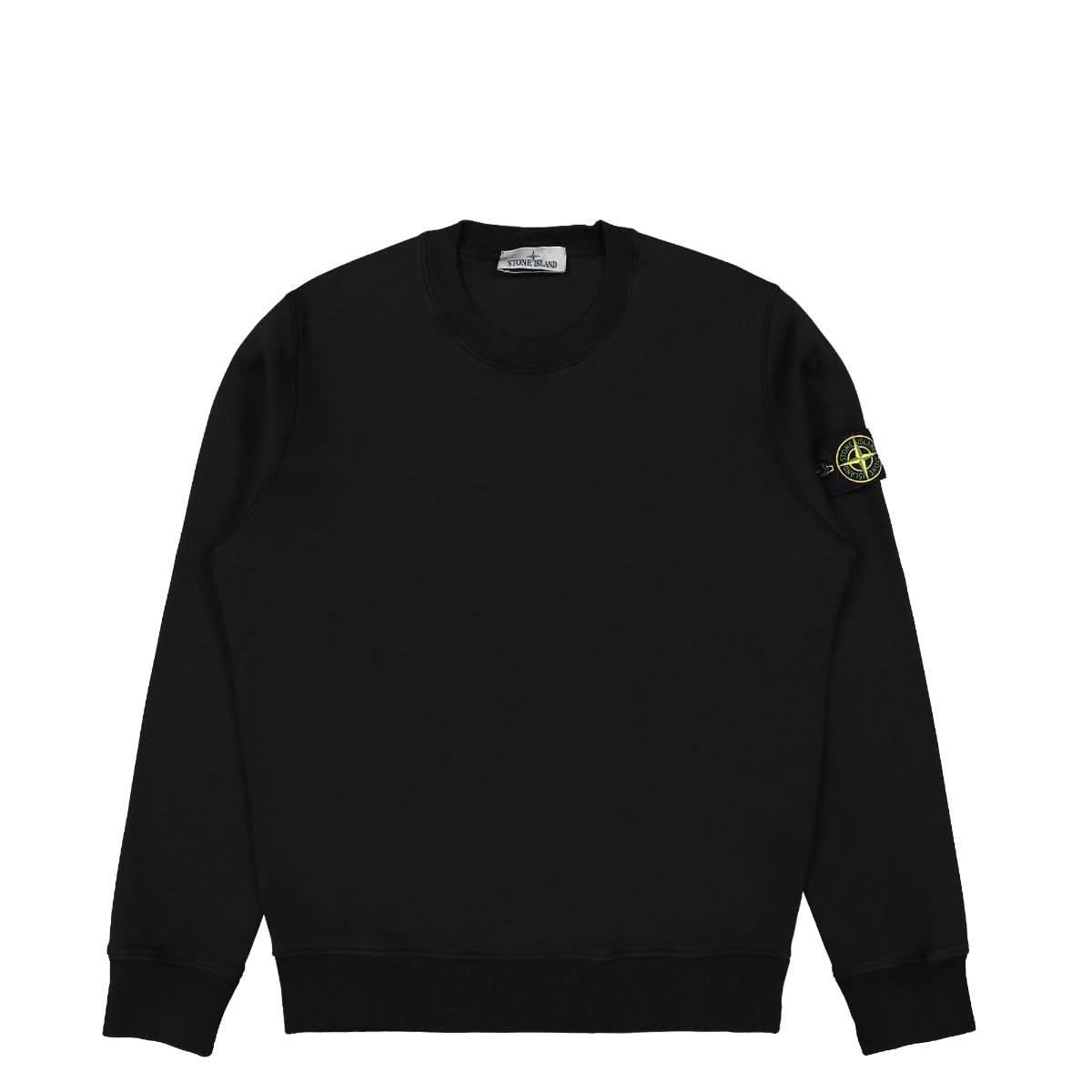 Stone Island Sweatshirt Black Detail view 1 | Gate