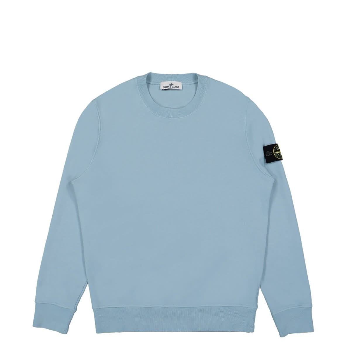 Stone Island Sweatshirt Blue Detail view 1 | Gate