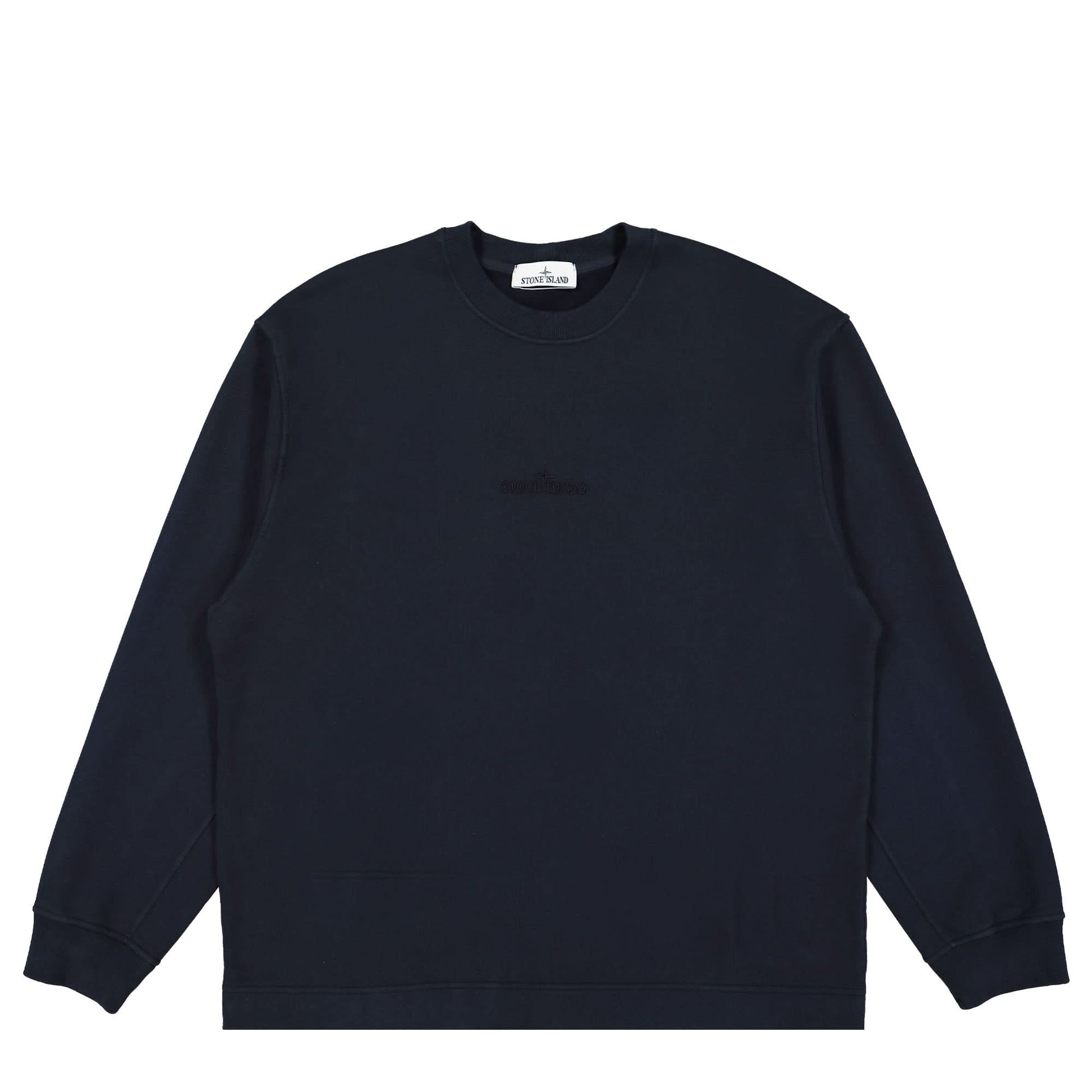 Stone Island Sweatshirt Blue Detail view 1 | Gate