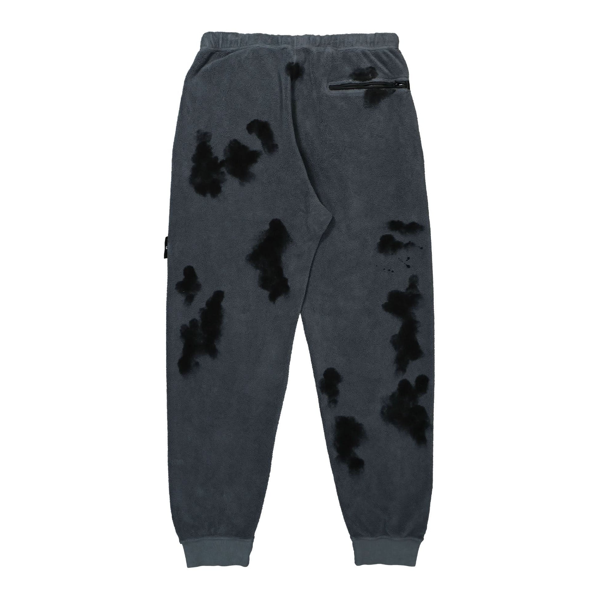 Stone Island Hand Colouring Fleece Pants Grey Detail view 2 | Gate