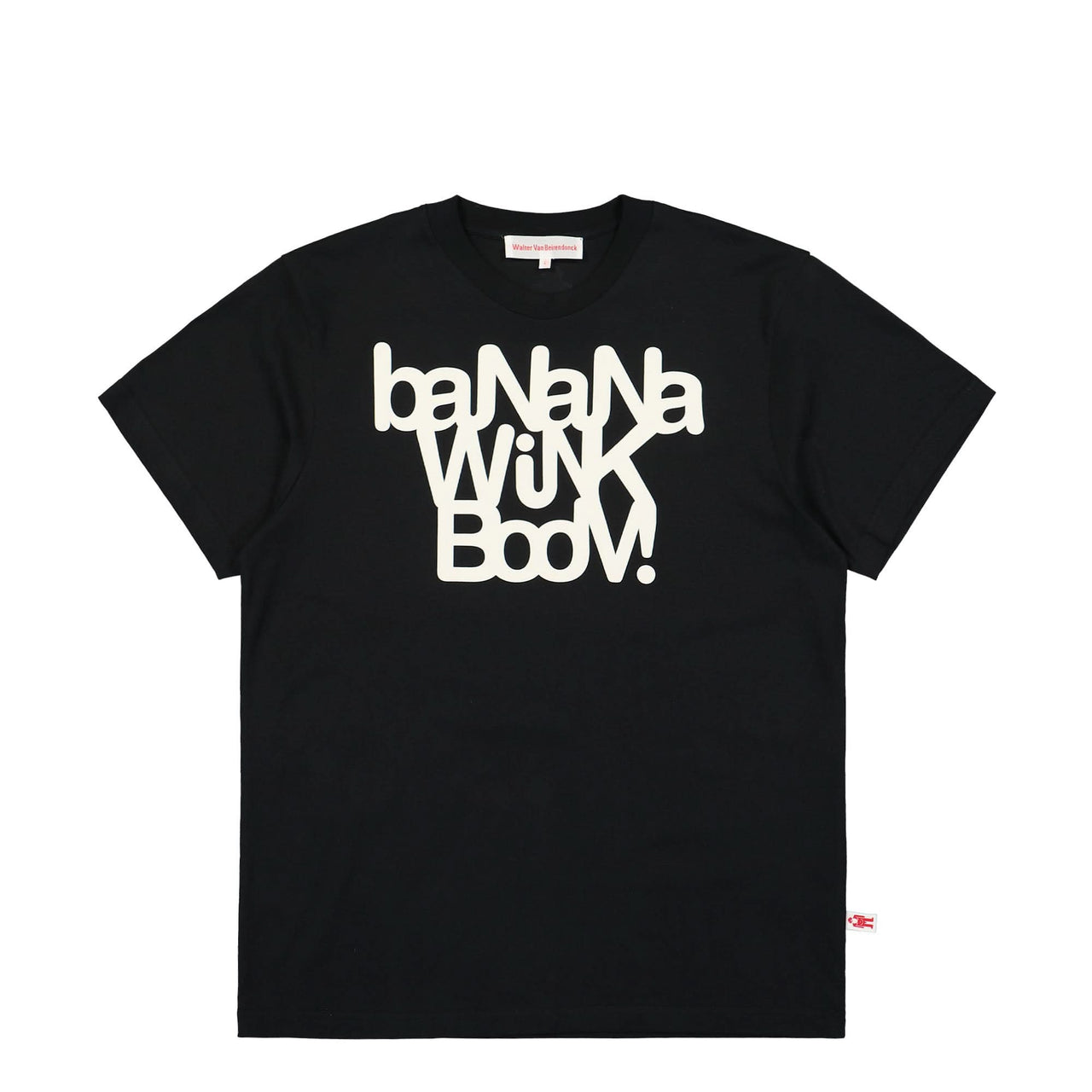 Walter Van Beirendonck Banana Wink Boom-T Black Detail view 1 | Gate