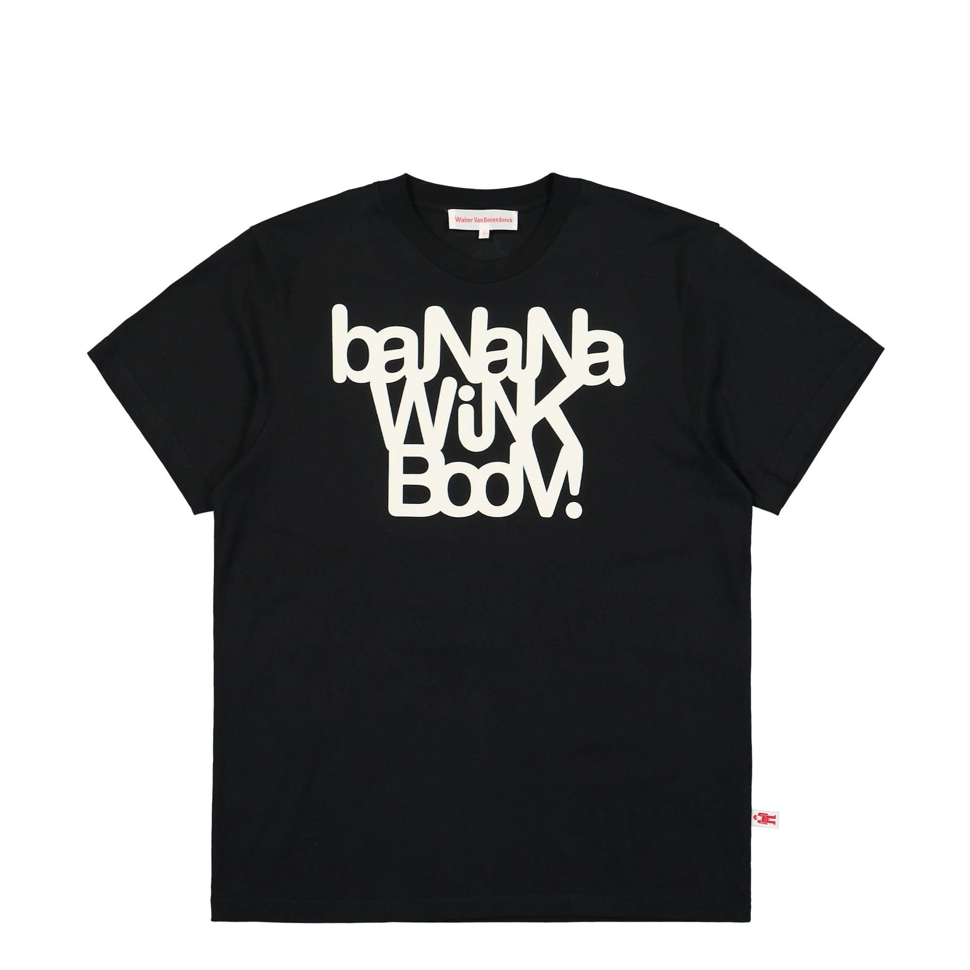 Walter Van Beirendonck Banana Wink Boom-T Black Detail view 1 | Gate
