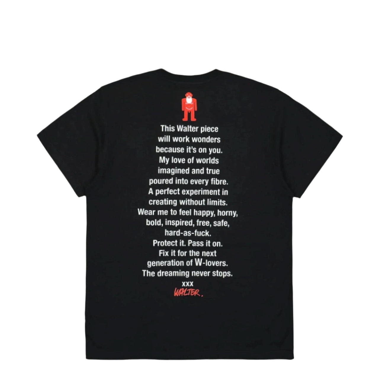 Walter Van Beirendonck Banana Wink Boom-T Black Detail view 1 | Gate