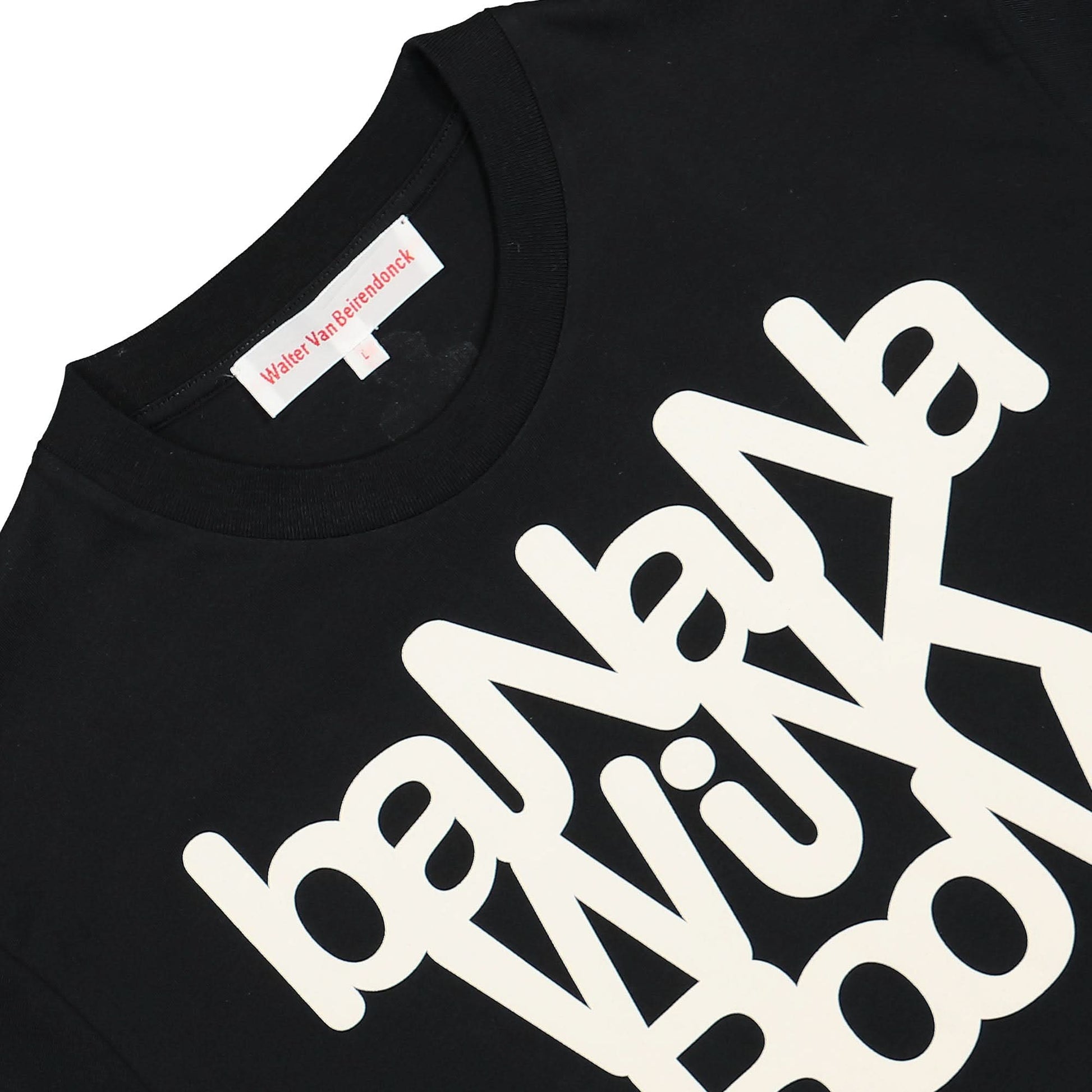 Walter Van Beirendonck Banana Wink Boom-T Black Detail view 3 | Gate