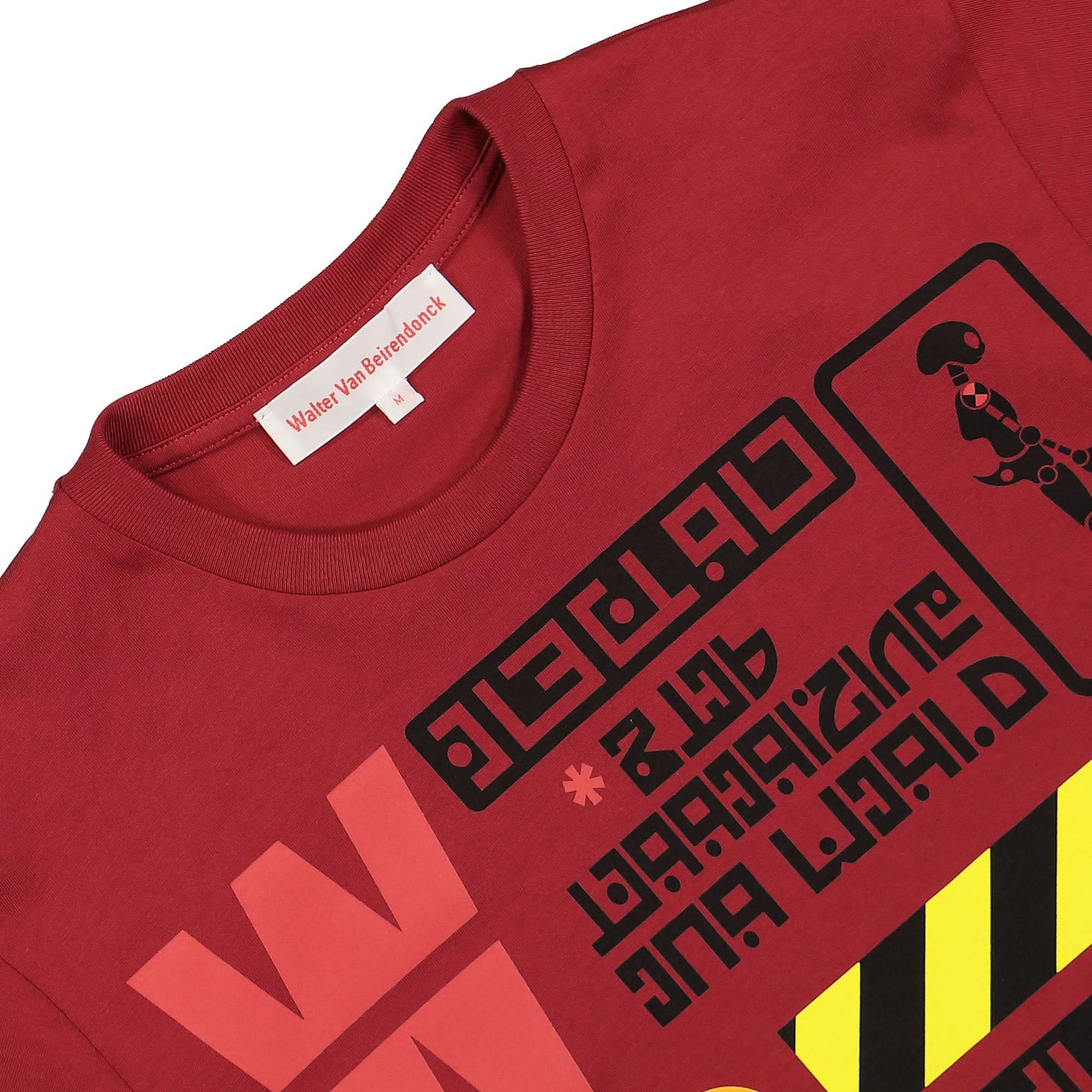 Walter Van Beirendonck Electric-T Red Detail view 3 | Gate