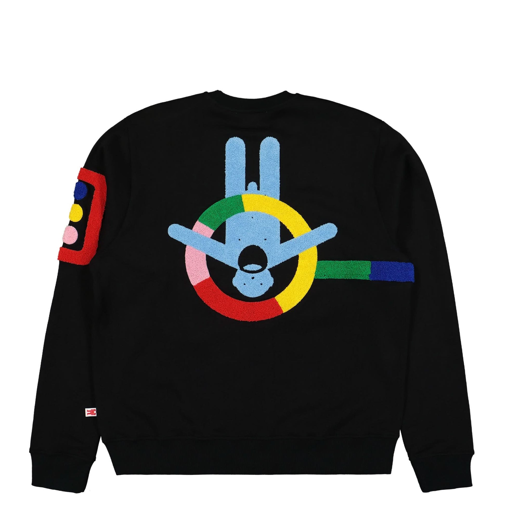 Walter Van Beirendonck Alien Action Sweat Black Detail view 2 | Gate