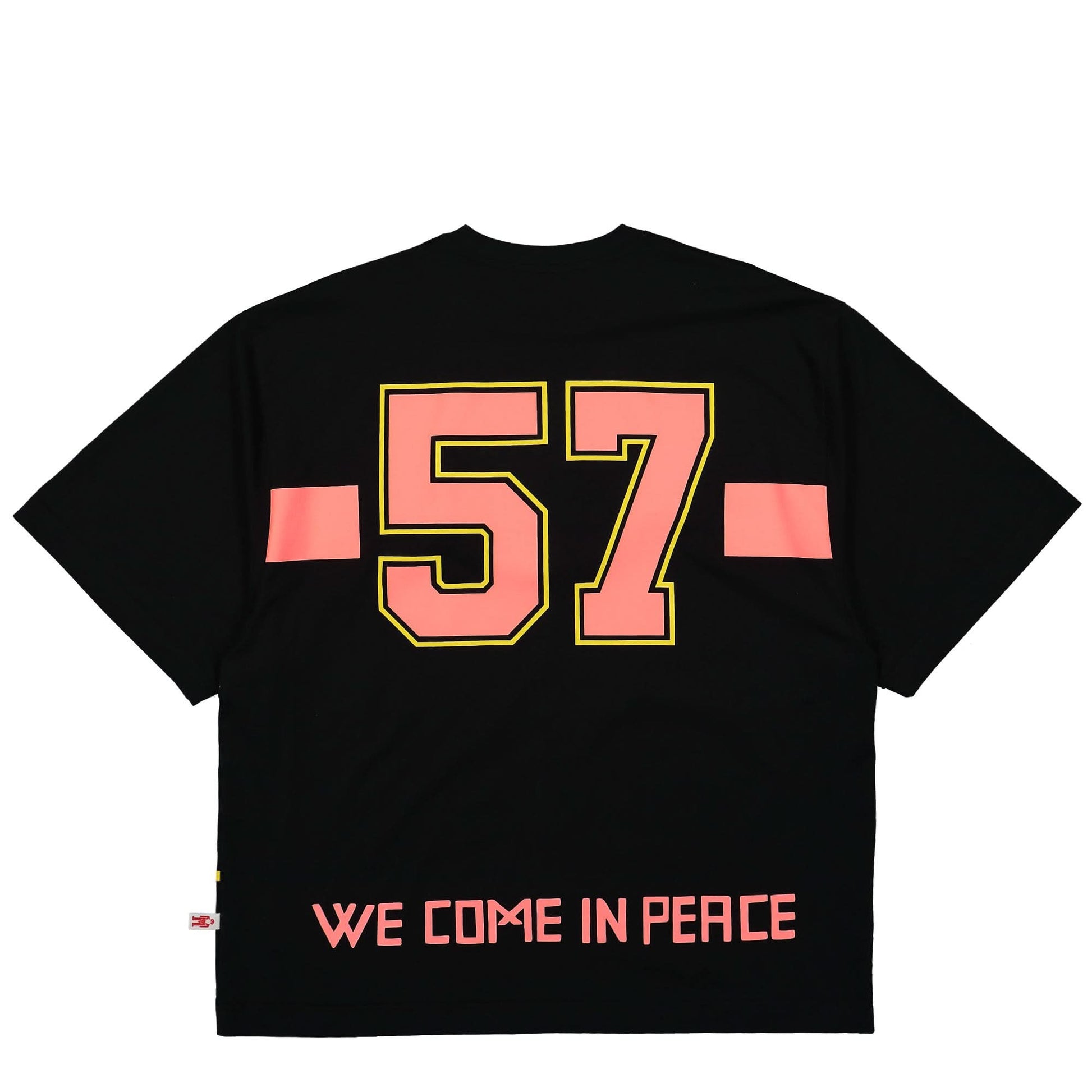 Walter Van Beirendonck Target Oversized T Black Detail view 2 | Gate