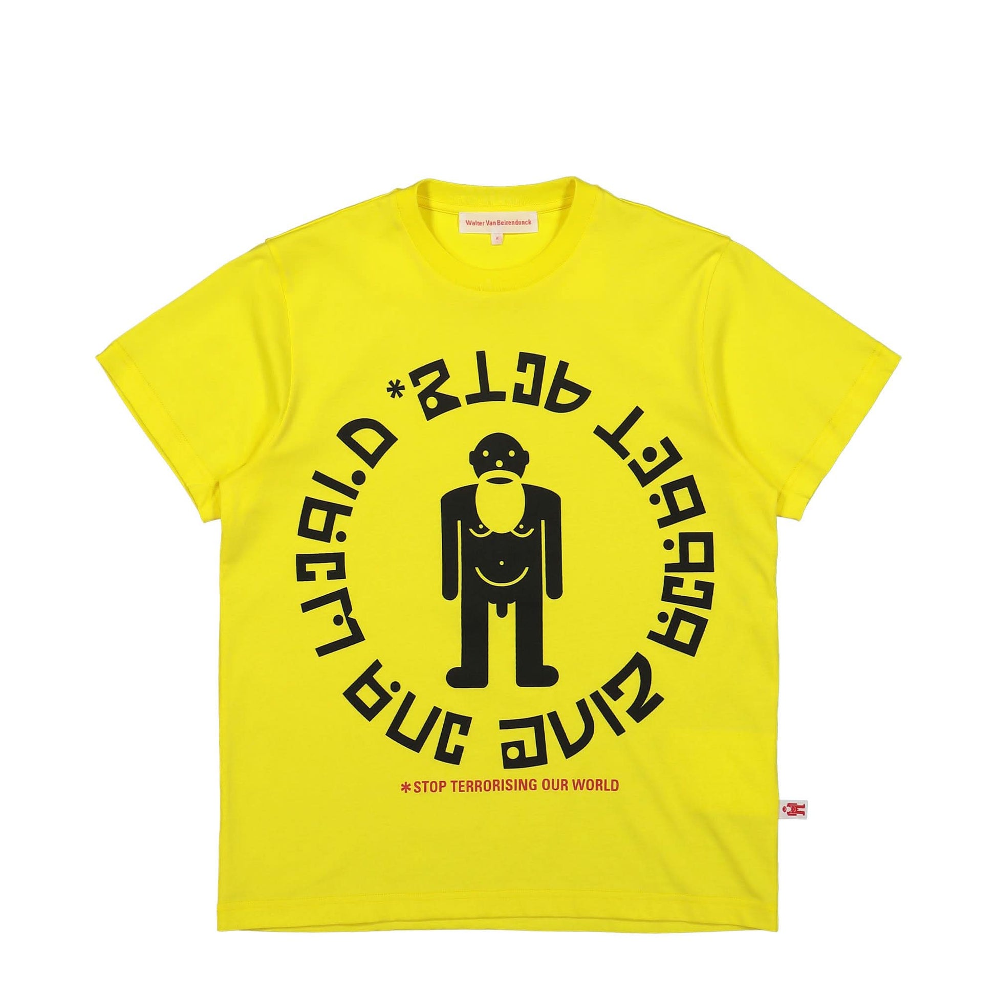 Walter Van Beirendonck Stop-T Yellow Detail view 1 | Gate