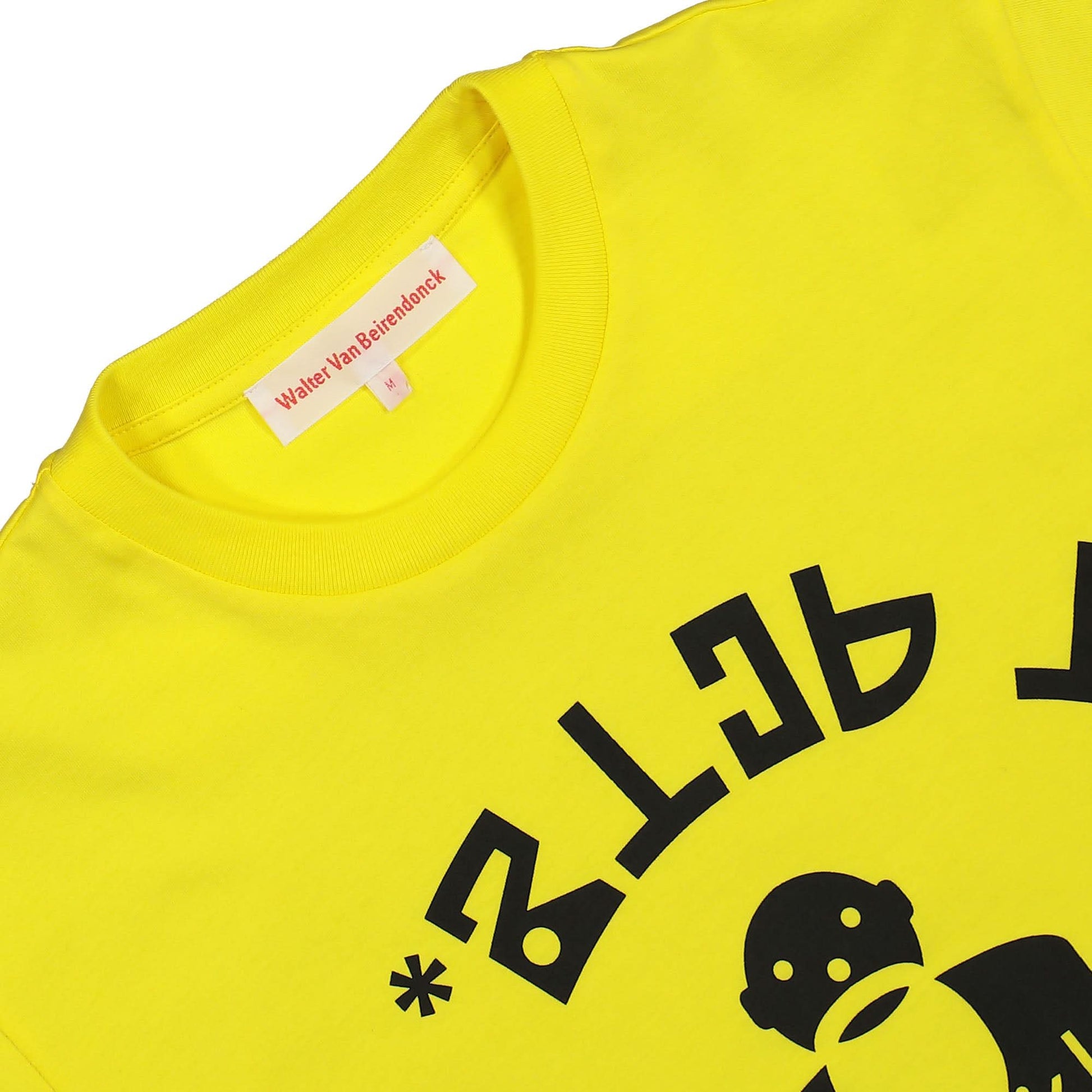 Walter Van Beirendonck Stop-T Yellow Detail view 3 | Gate