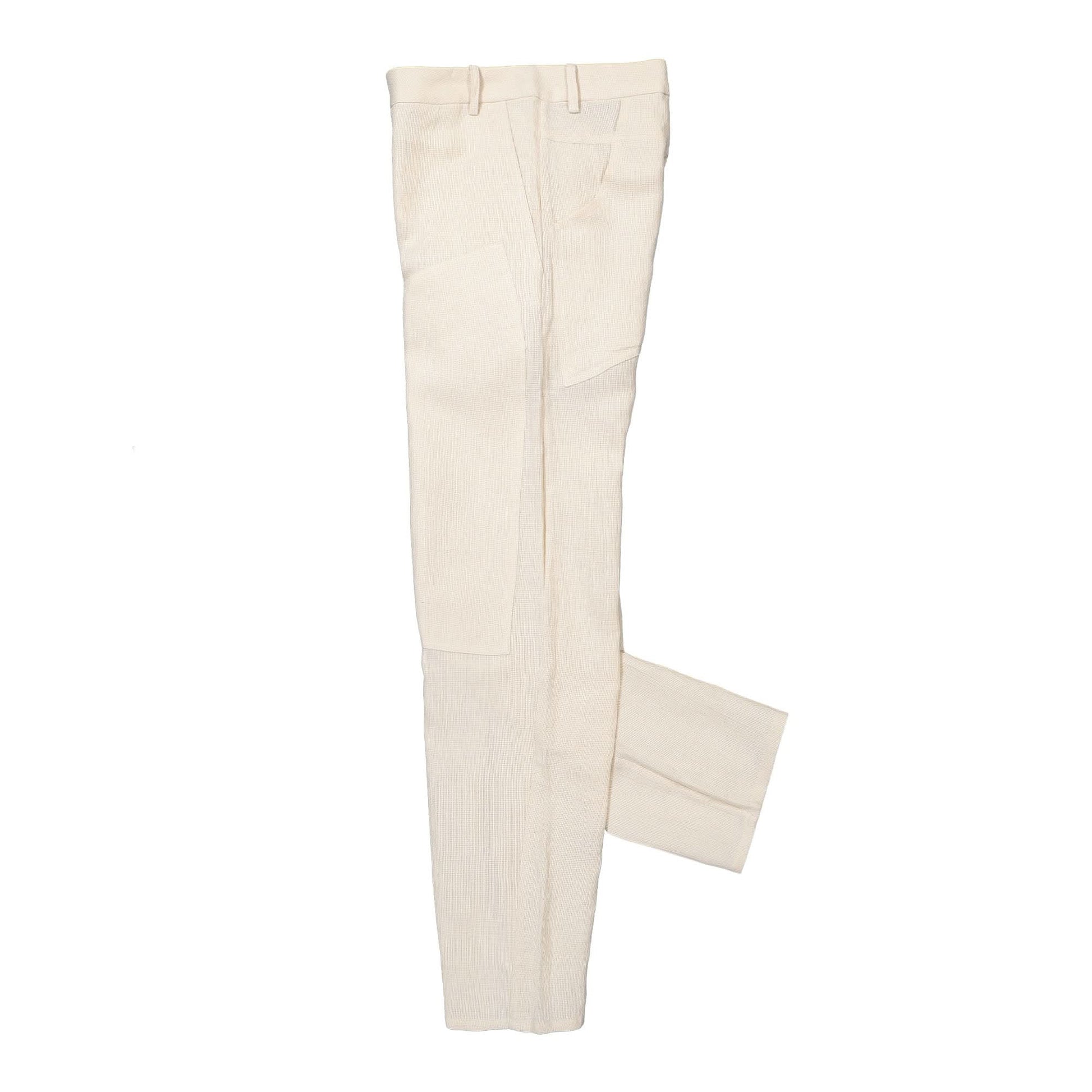 Eckhaus Latta Linen Pant Beige Detail view 3 | Gate