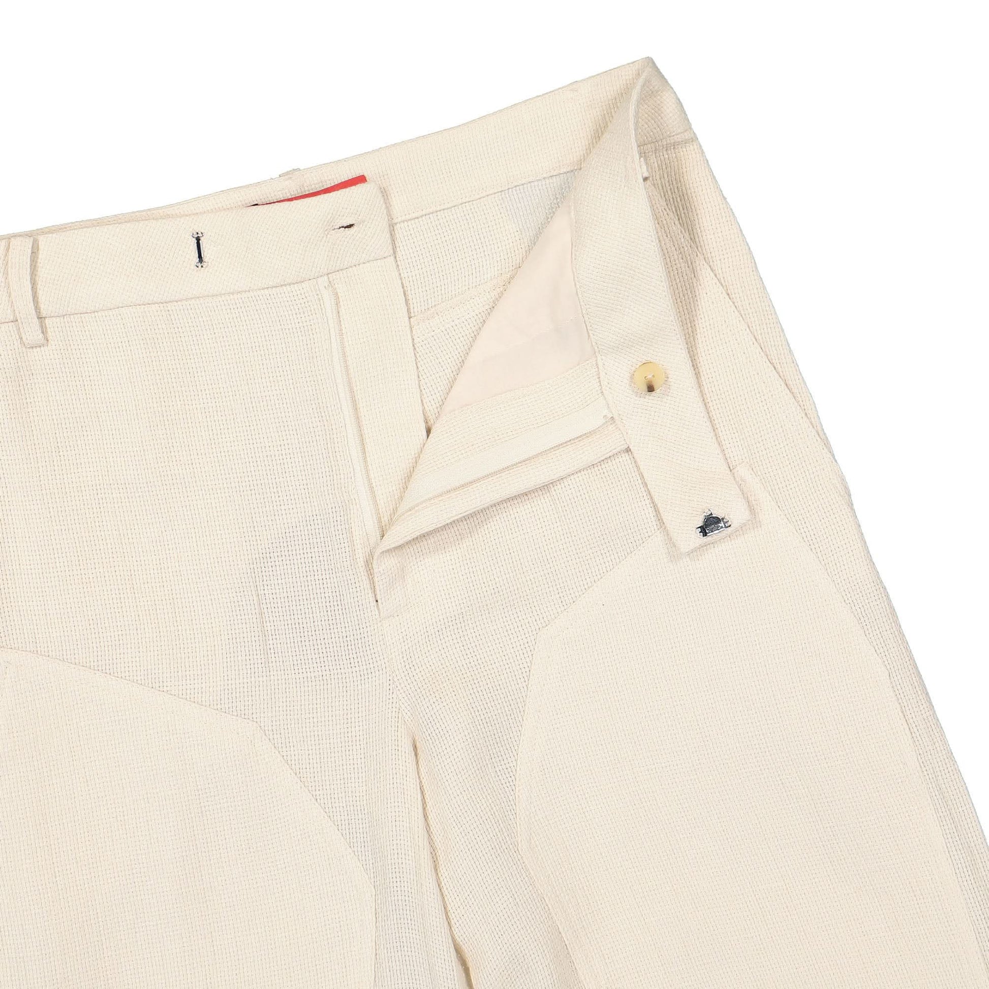 Eckhaus Latta Linen Pant Beige Detail view 4 | Gate