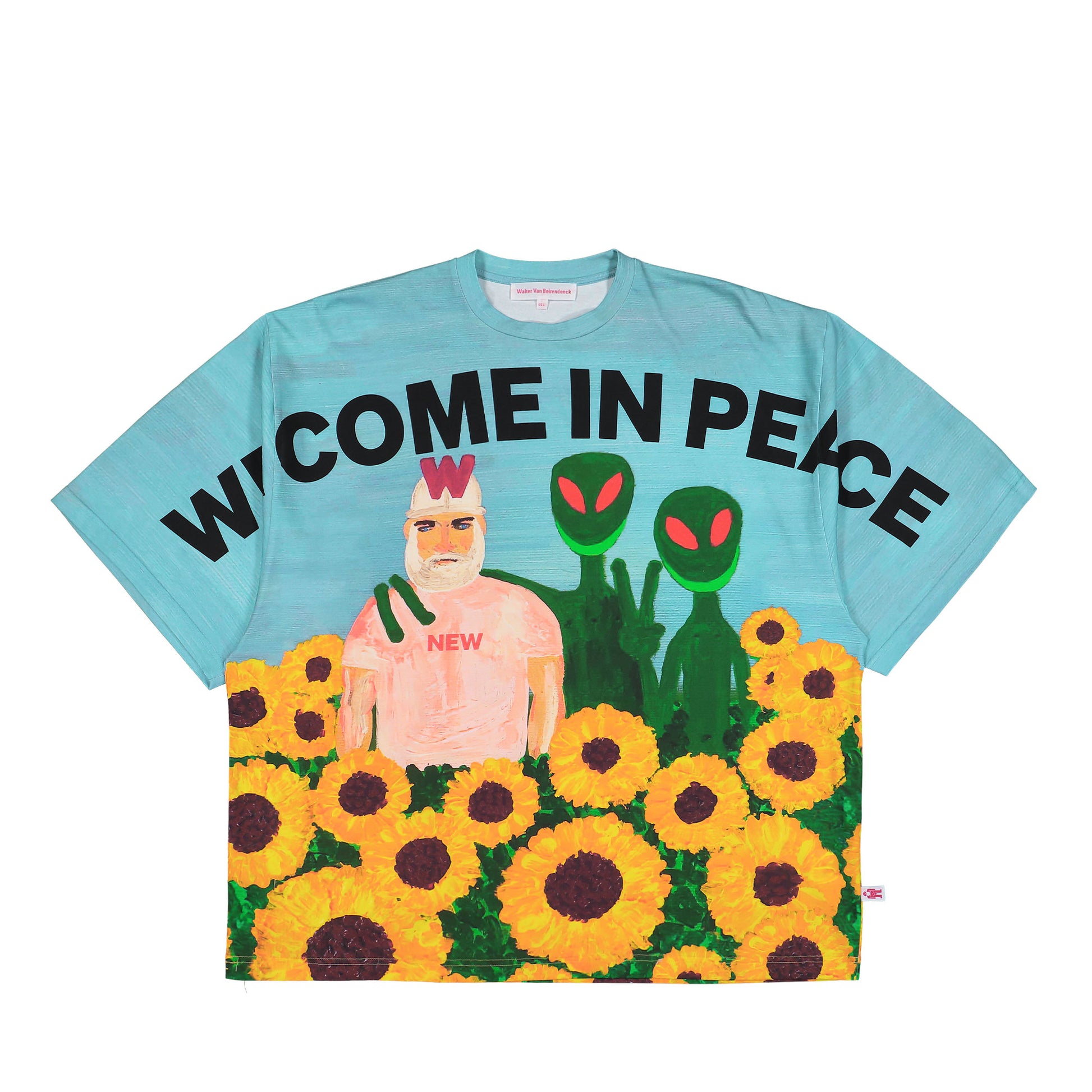 Walter Van Beirendonck We Come In Peace T OS Comb. I Sample T-Shirts 8006 Detail View 1 | GATE