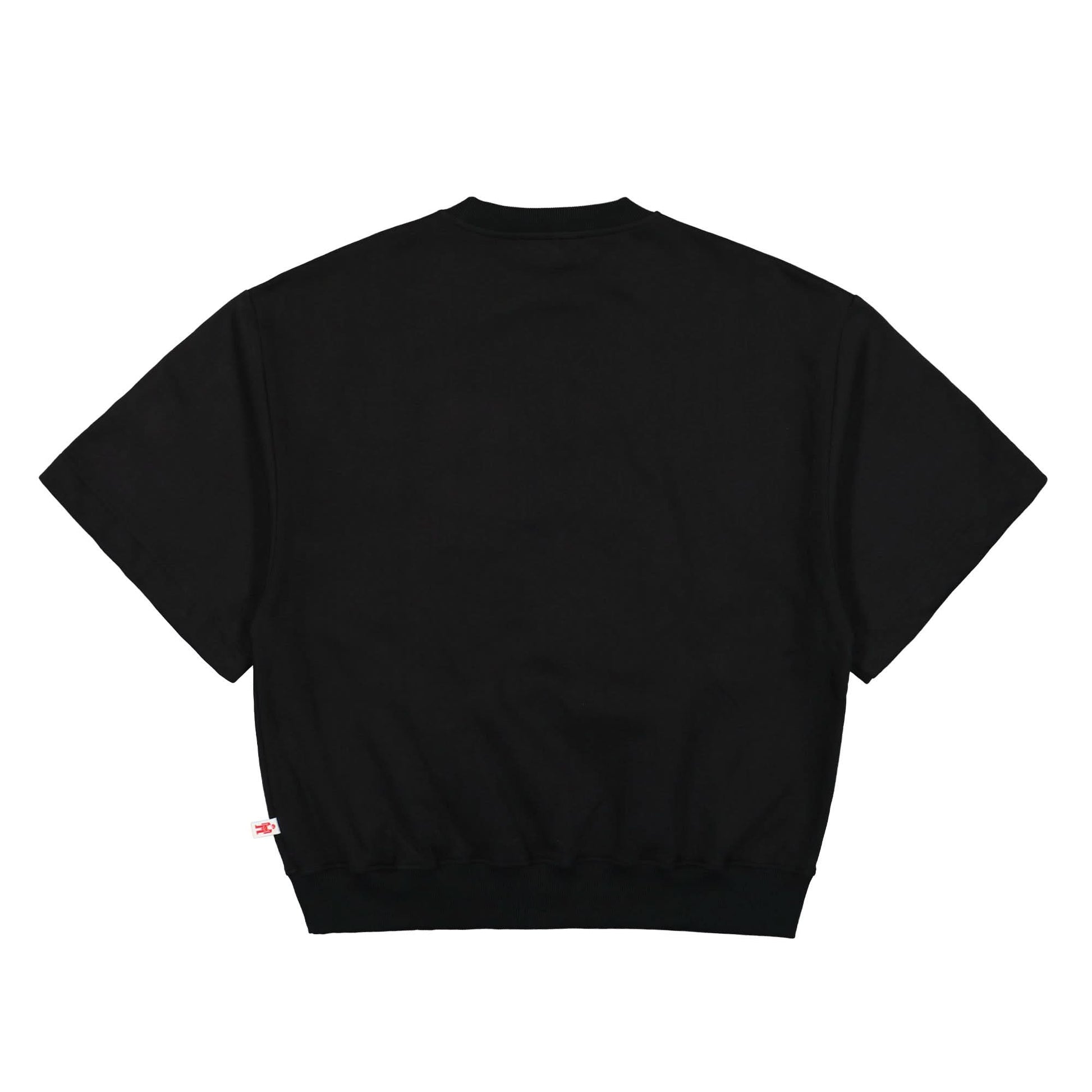 Walter Van Beirendonck Black Hole Sweat Super Oversized Black Detail view 7 | Gate