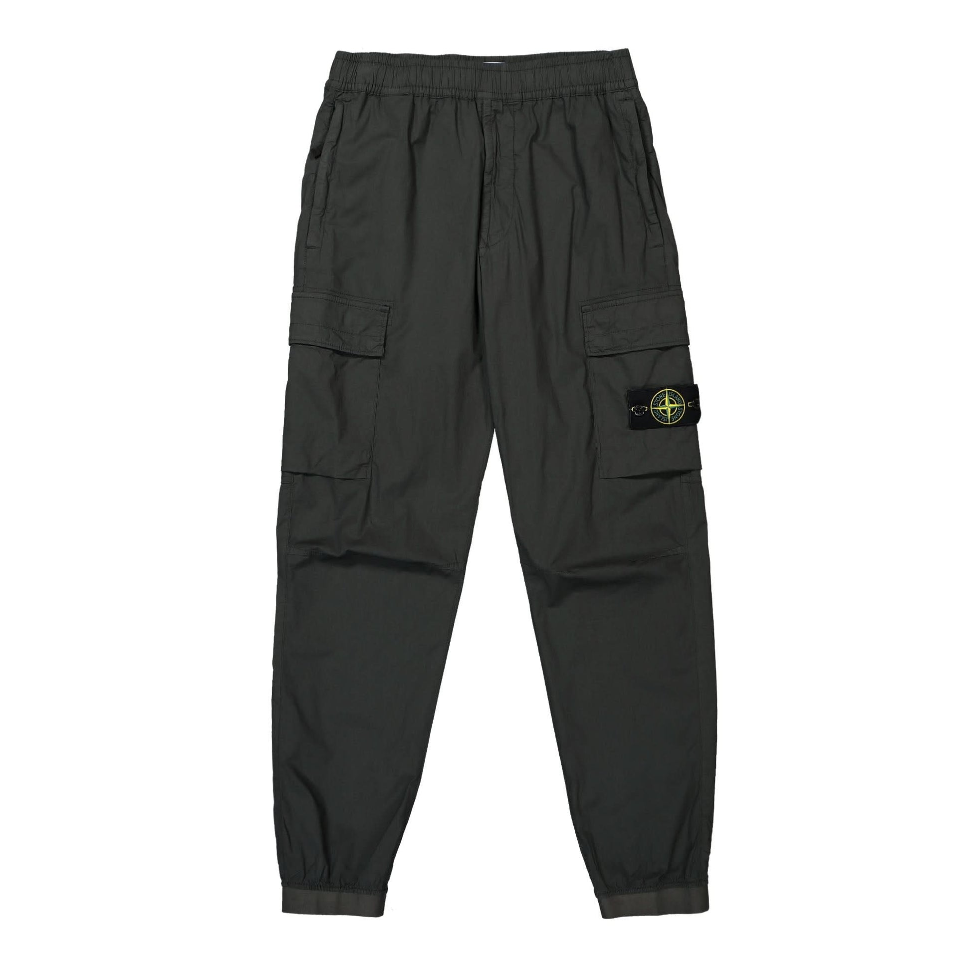 Stone Island Regular Tapered Cargo Pants Grey Detail view 1 | Gate