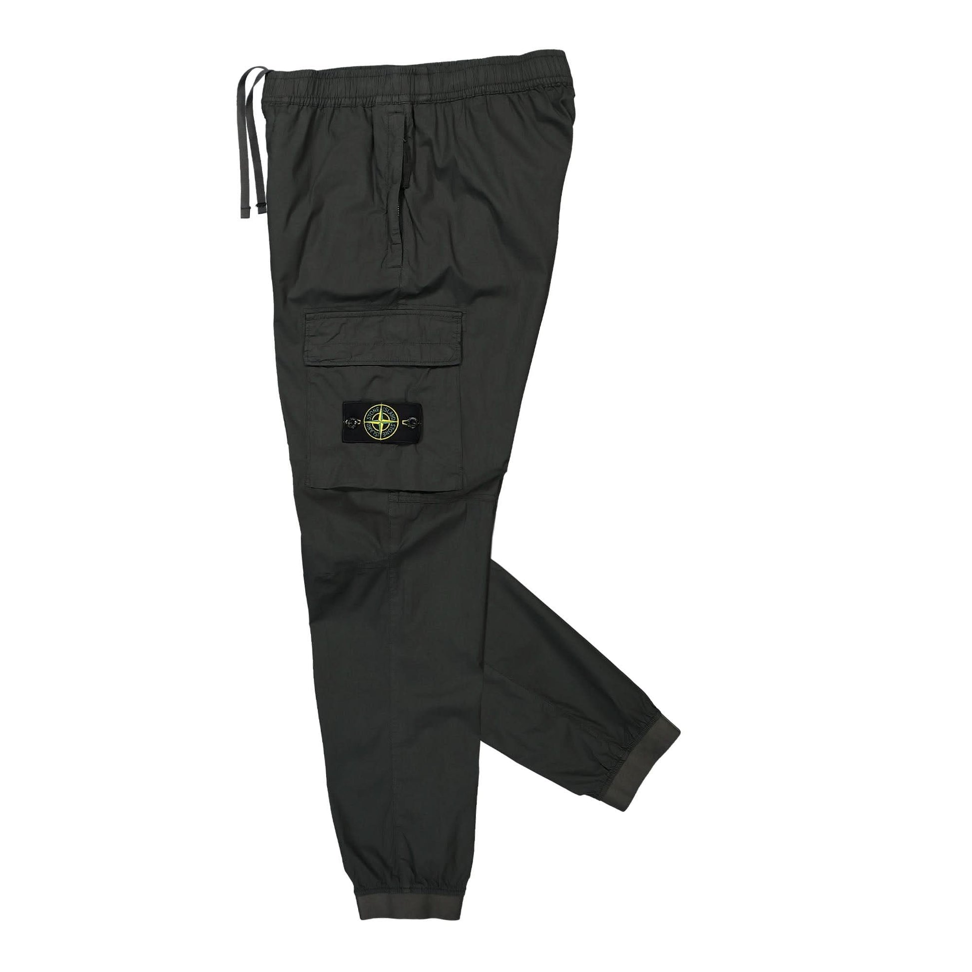 Stone Island Regular Tapered Cargo Pants Grey Detail view 3 | Gate