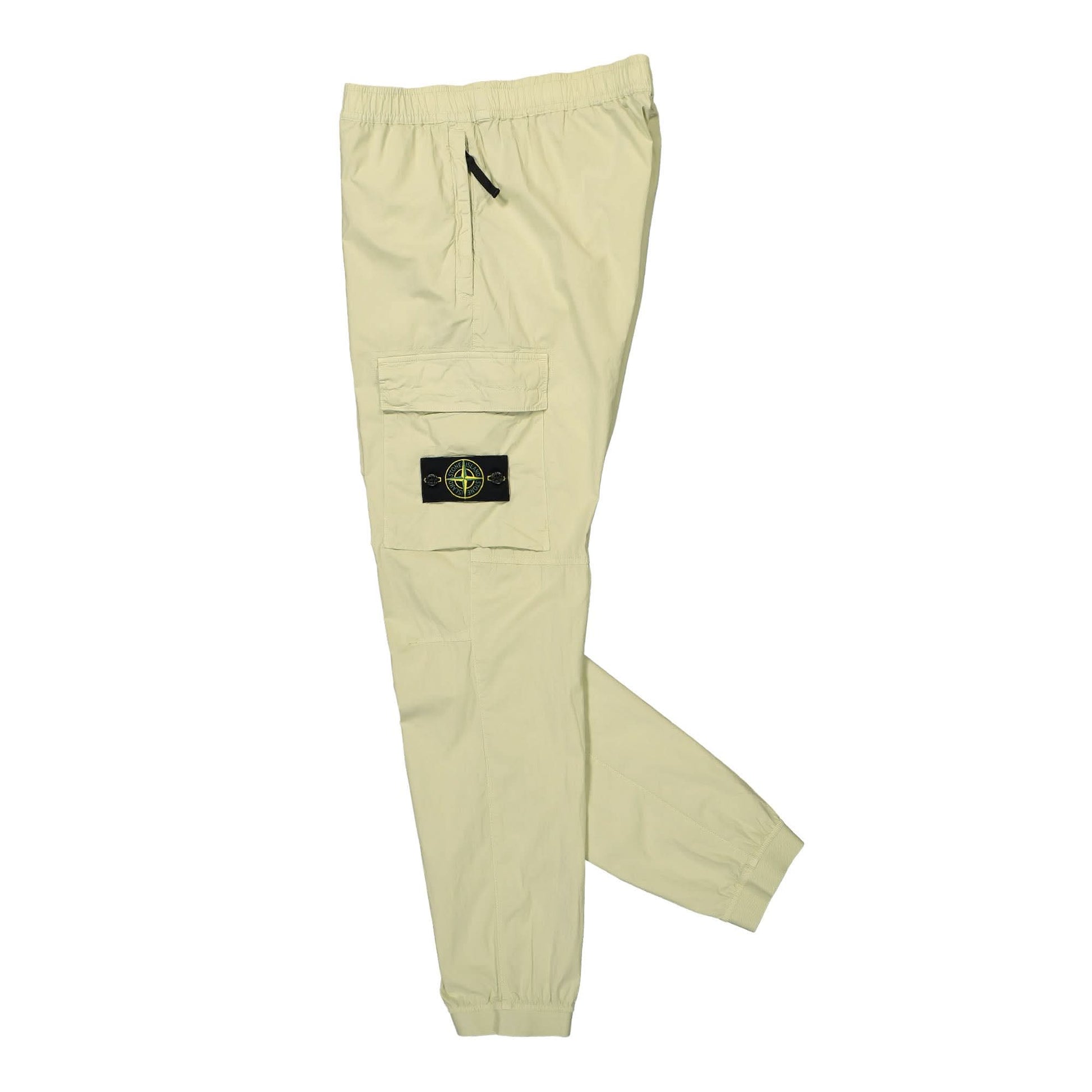 Stone Island Regular Tapered Cargo Pants Green Detail view 3 | Gate