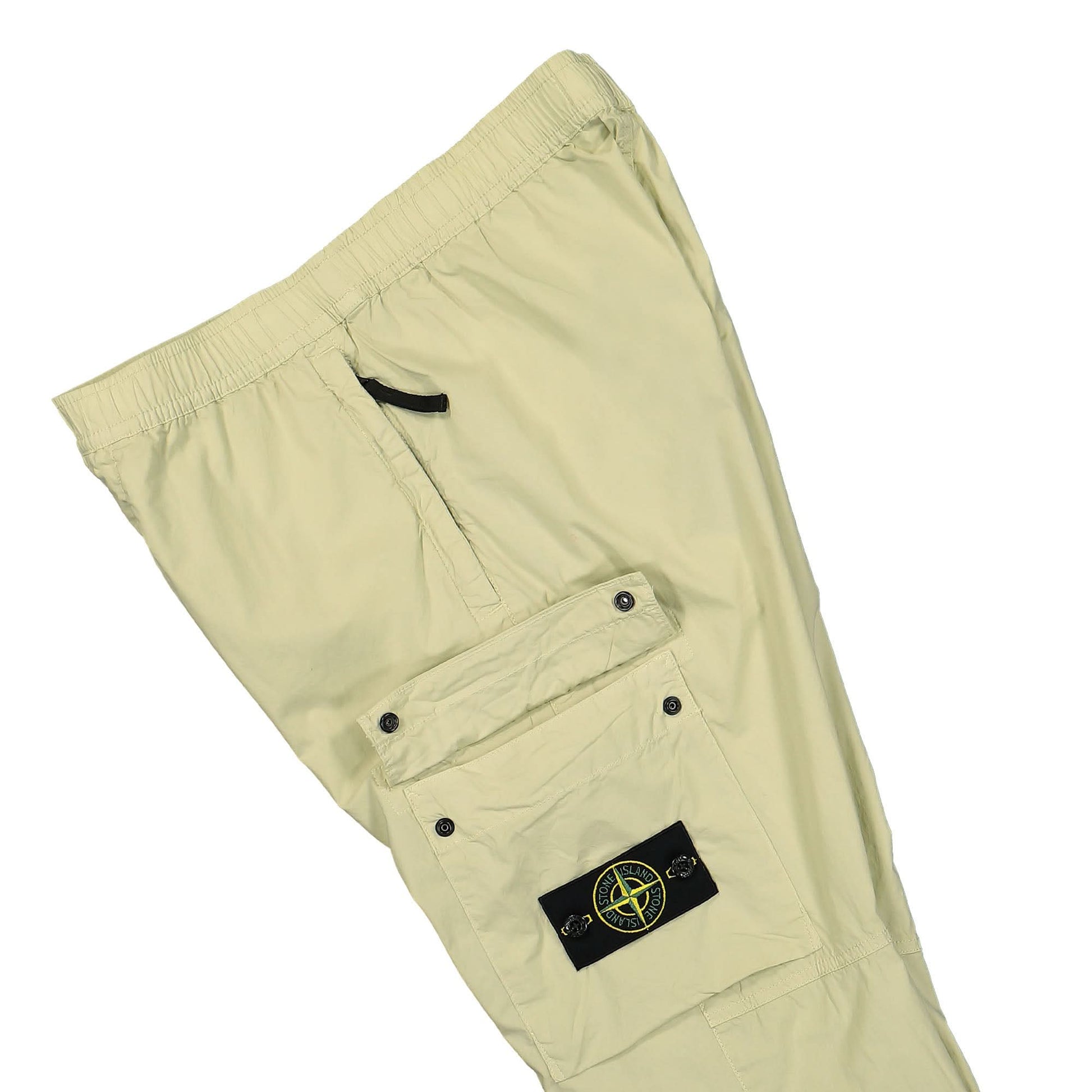Stone Island Regular Tapered Cargo Pants Green Detail view 6 | Gate