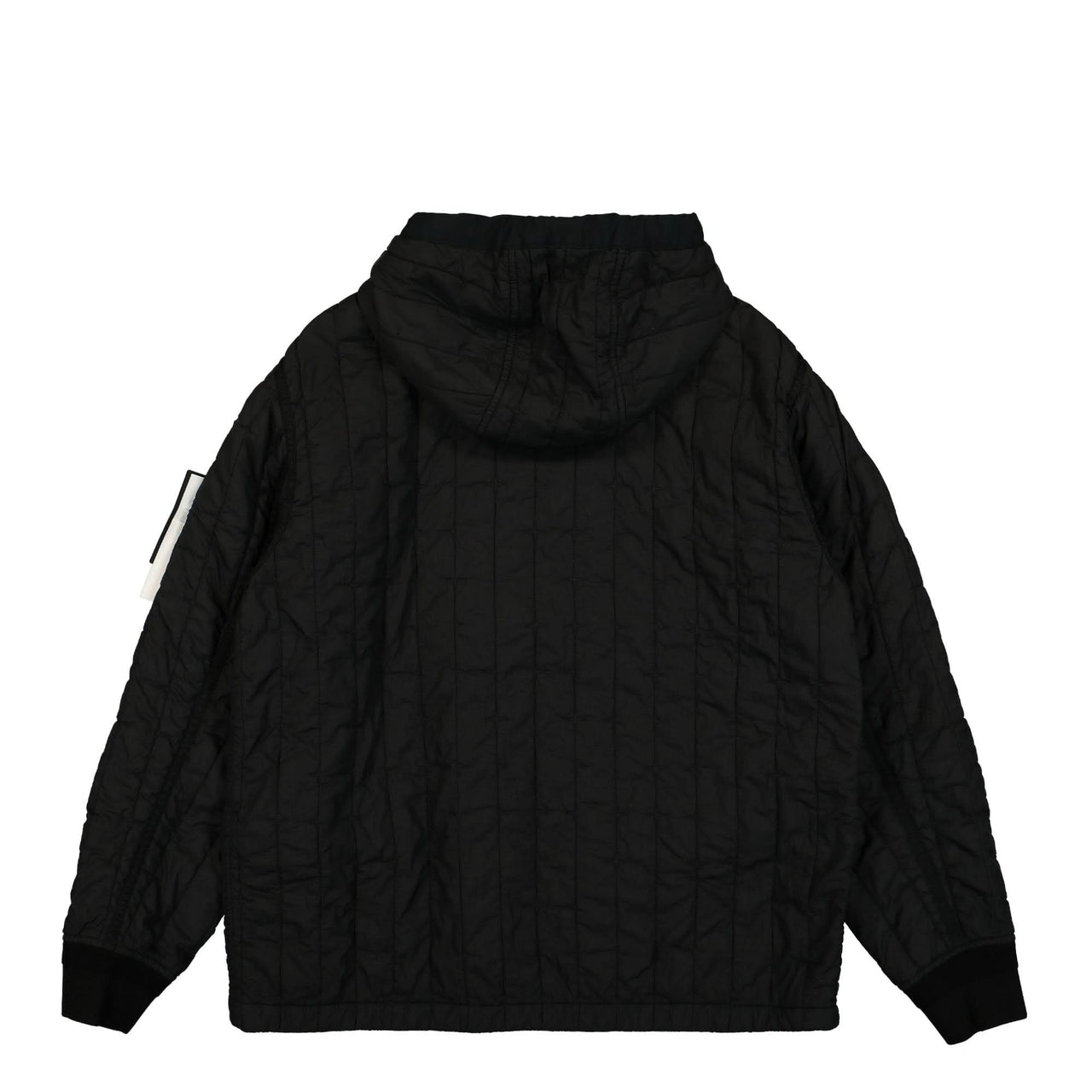 Stone Island Quilted Nylon Stella With Primaloft-TC Jacket Black Detail view 1 | Gate