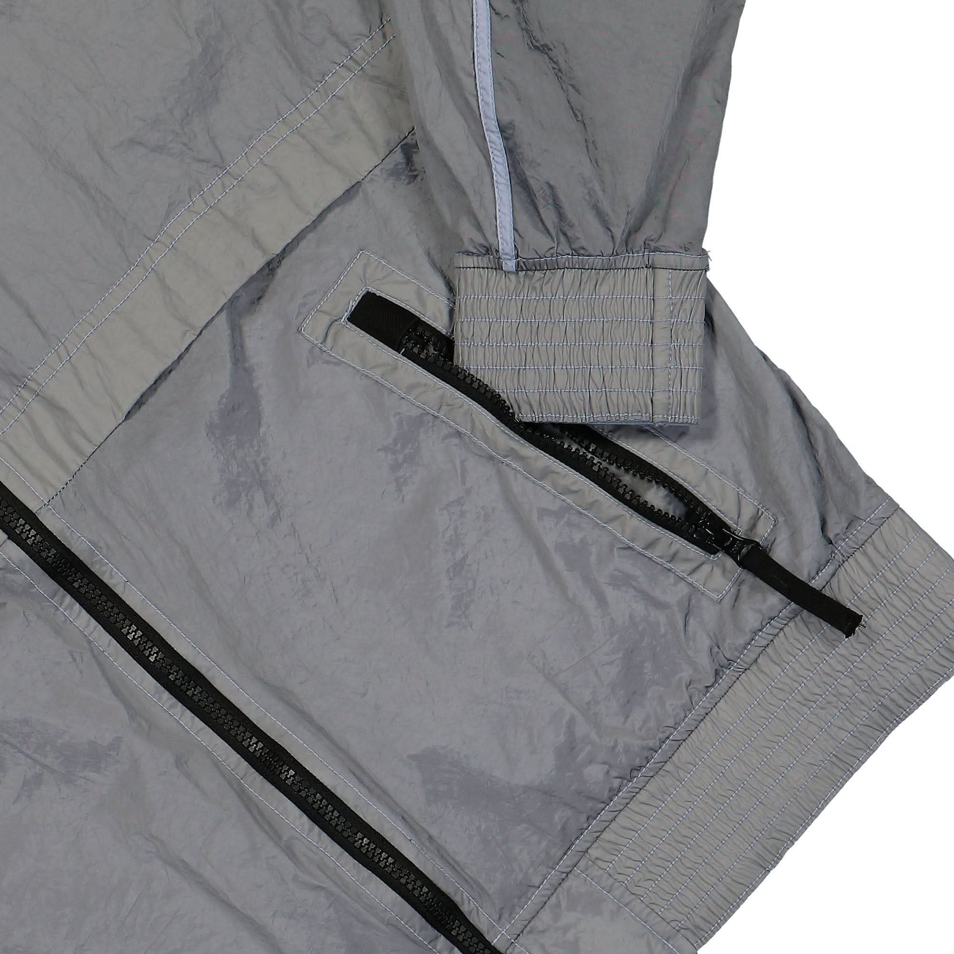 Stone Island Nylon Metal Watro-TC In Econyl Regenerated Jacket Blue Detail view 4 | Gate