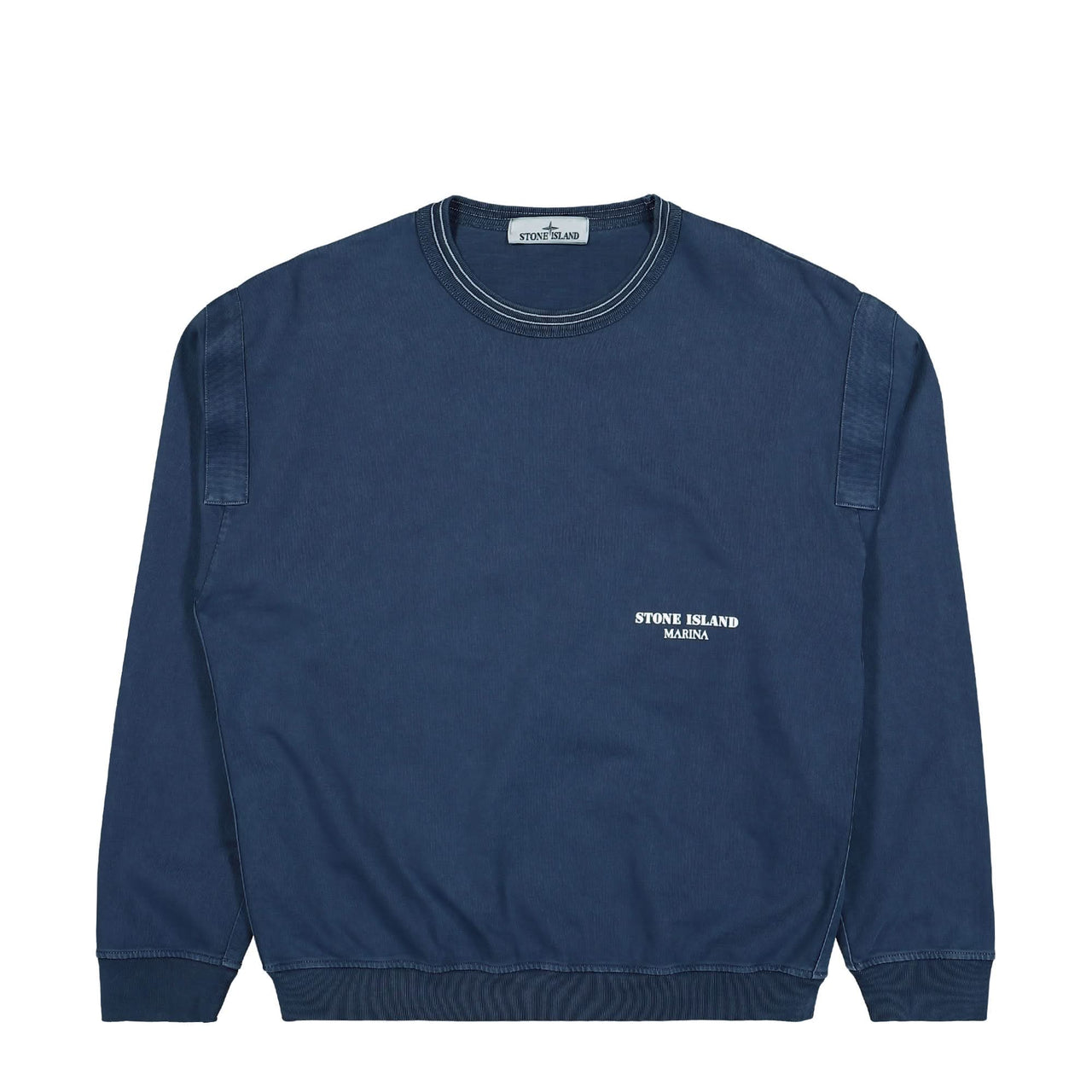 Stone Island Marina Sweatshirt Blue Detail view 1 | Gate