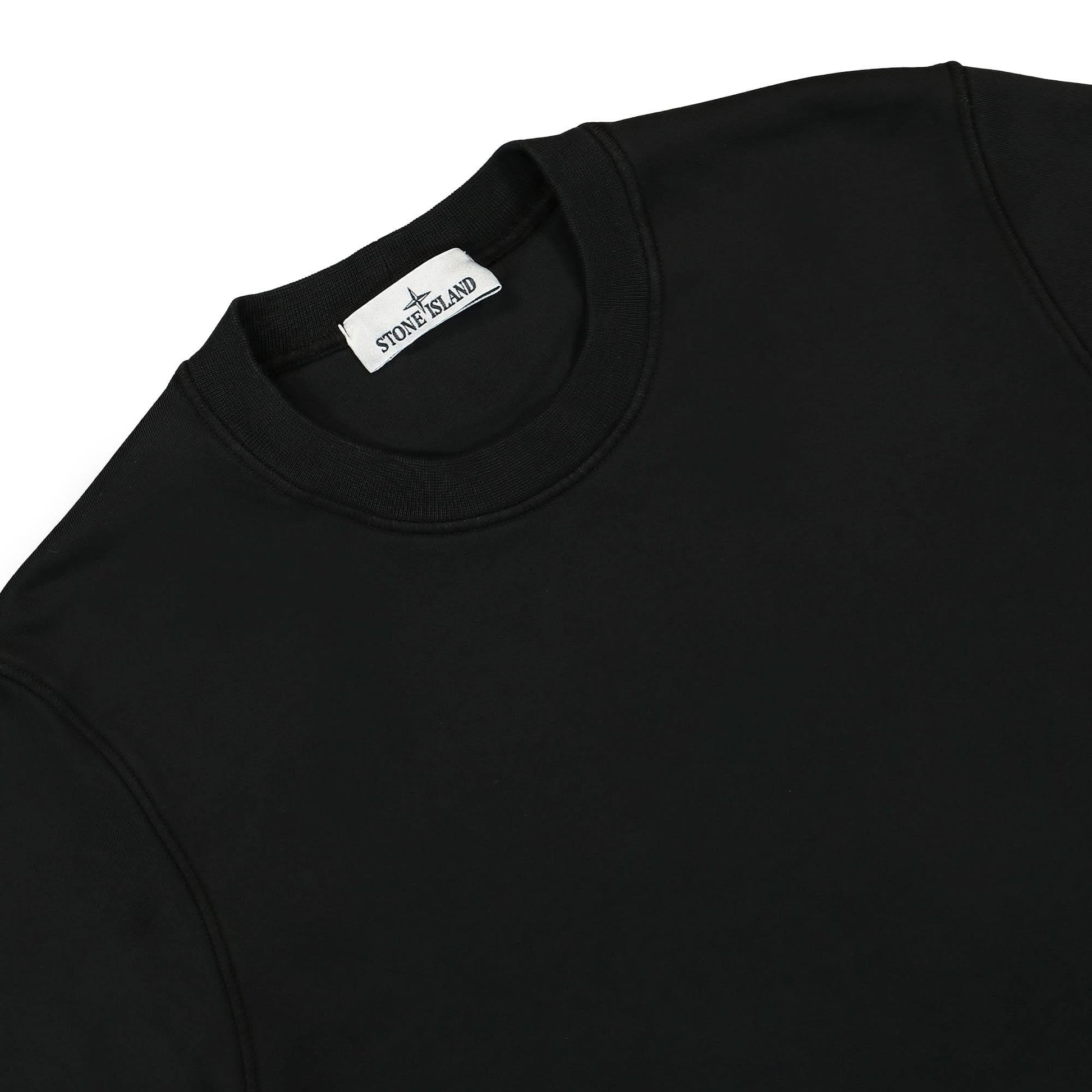 Stone Island Sweatshirt Black Detail view 3 | Gate
