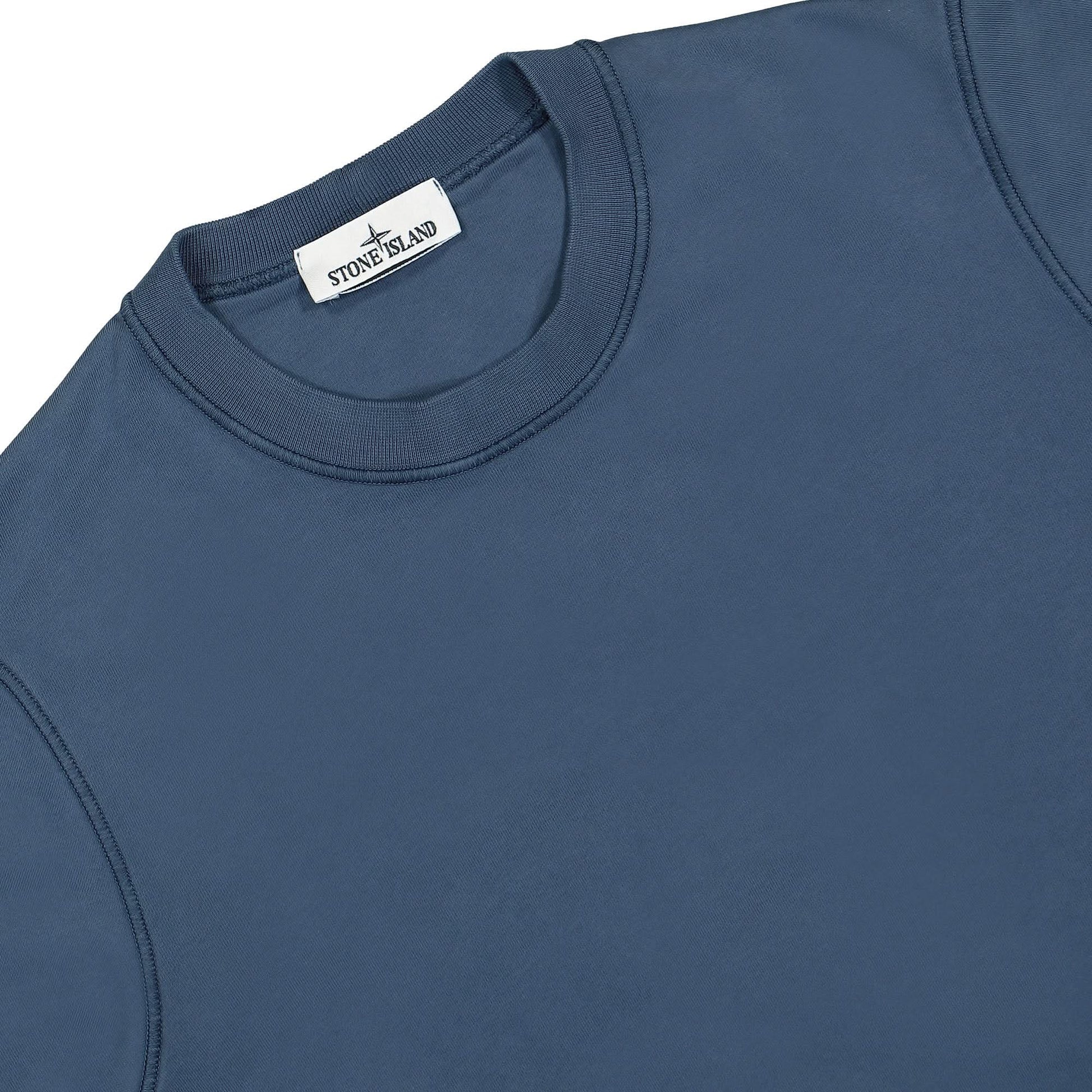 Stone Island Sweatshirt Blue Detail view 3 | Gate