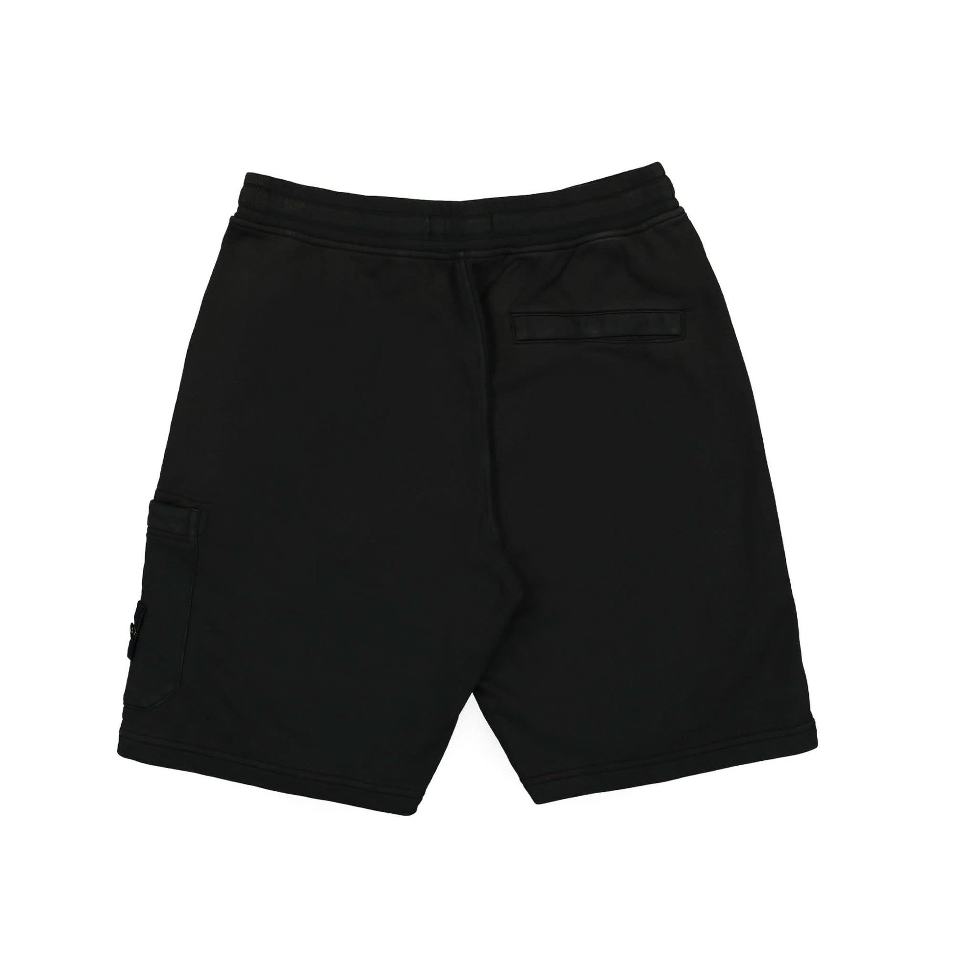 Stone Island Bermuda Sweatshorts Black Detail view 2 | Gate