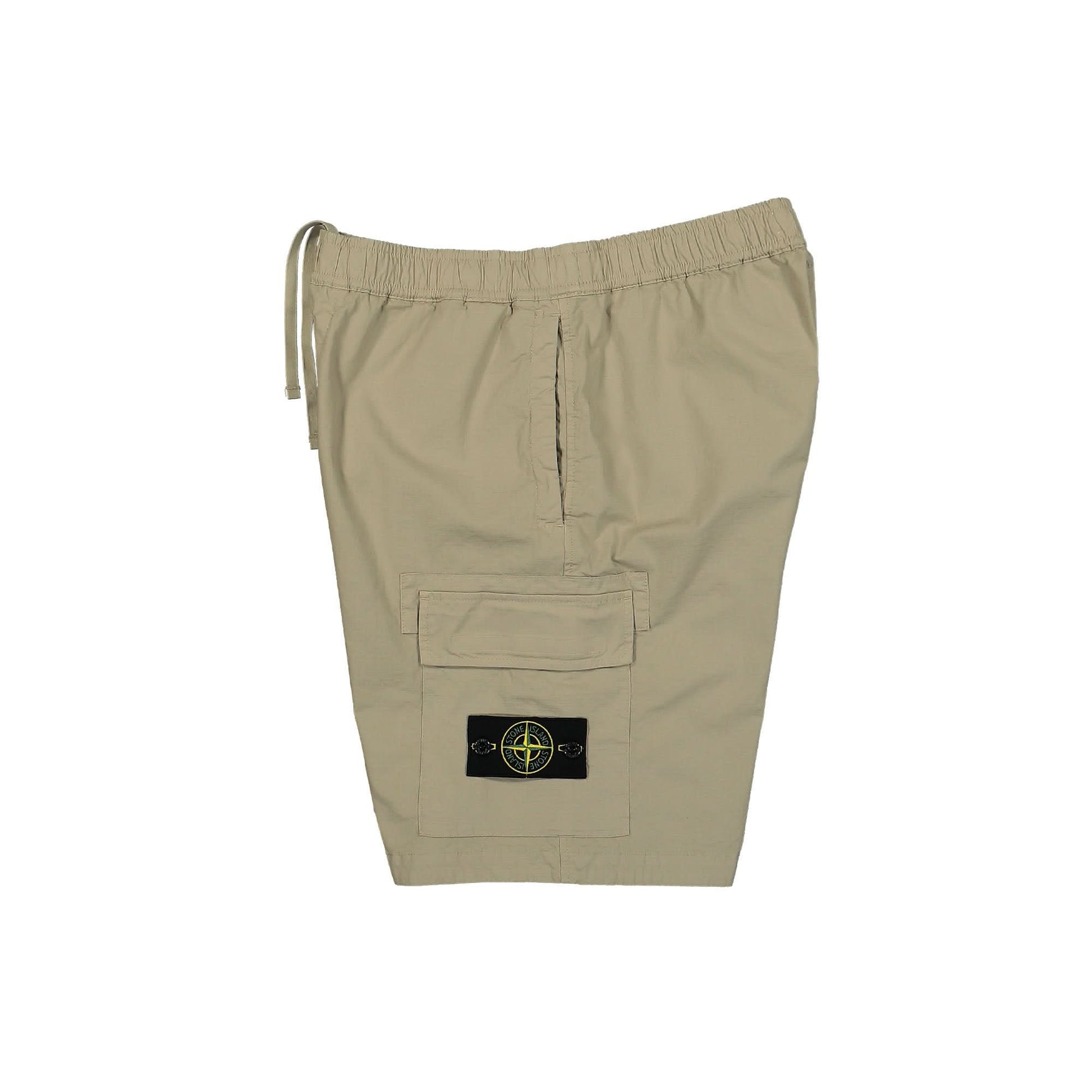 Stone Island Comfort Bermuda Shorts Beige Detail view 3 | Gate