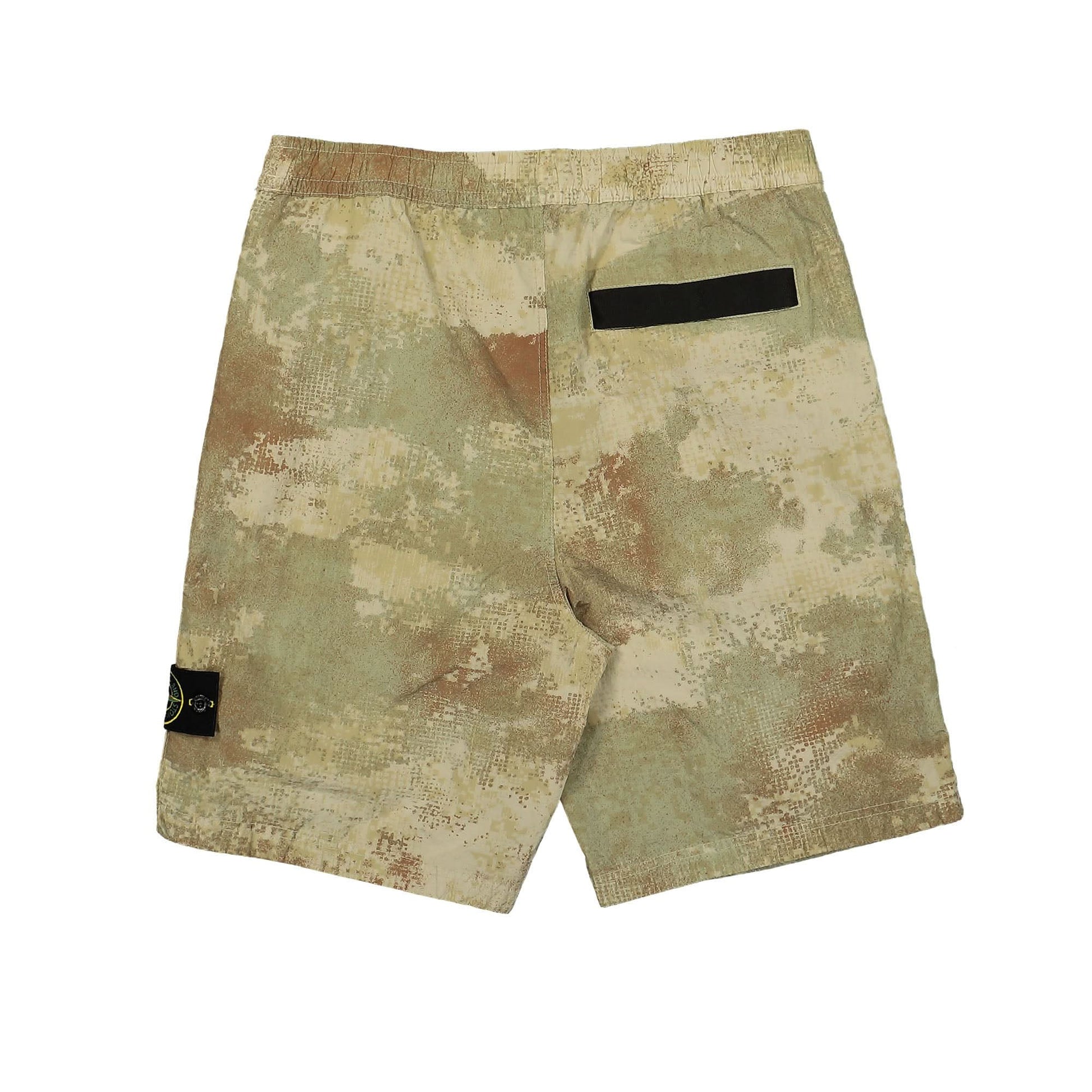 Stone Island Comfort Bermuda Shorts Beige Detail view 2 | Gate