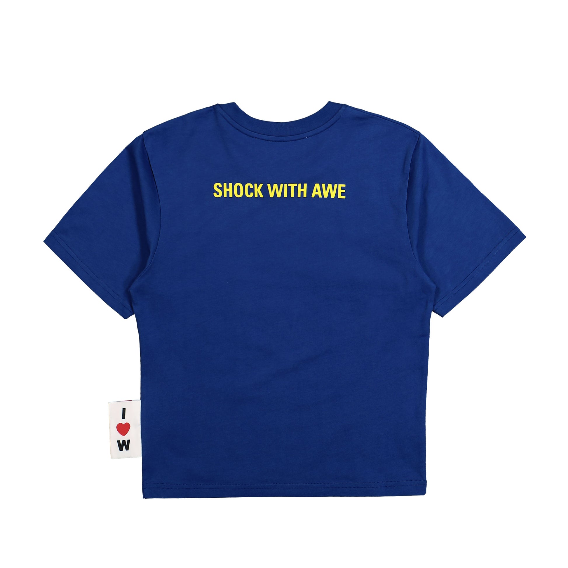 Walter Van Beirendonck Bear Micro Tee Blue Detail view 2 | Gate