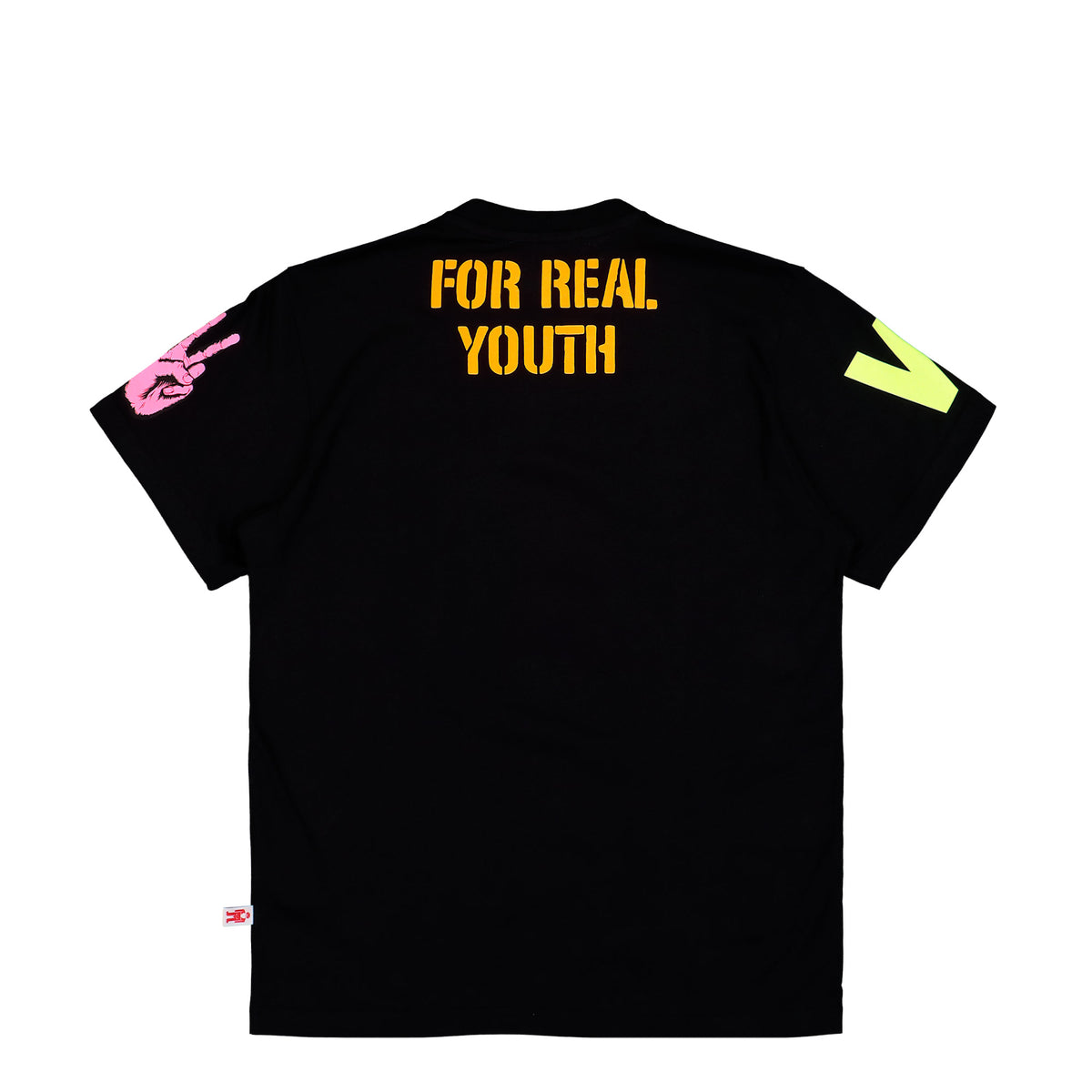 Walter Van Beirendonck Scarecrow Tee CC21 Black T-Shirts 8018 Detail View 1 | GATE