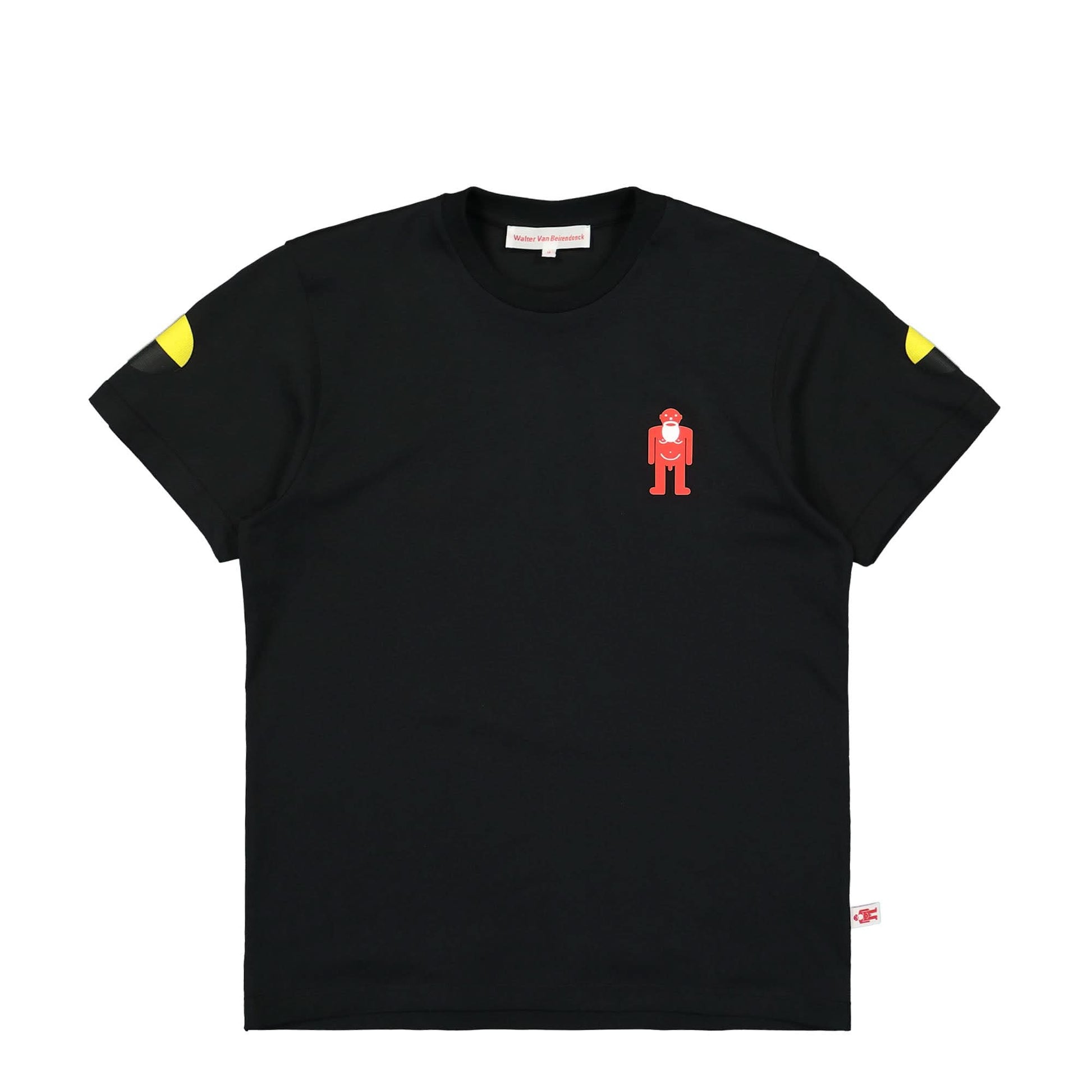 Walter Van Beirendonck Safe And Sound-T Black Detail view 1 | Gate
