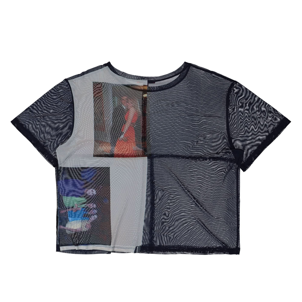 Eckhaus Latta Prom Tee Blue Detail view 1 | Gate