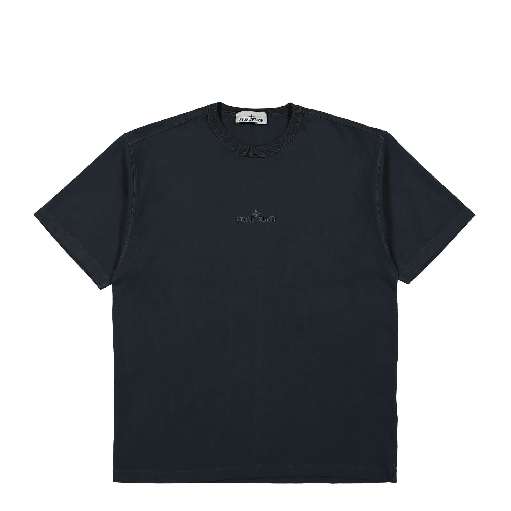 Stone Island T-Shirt Blue Detail view 1 | Gate