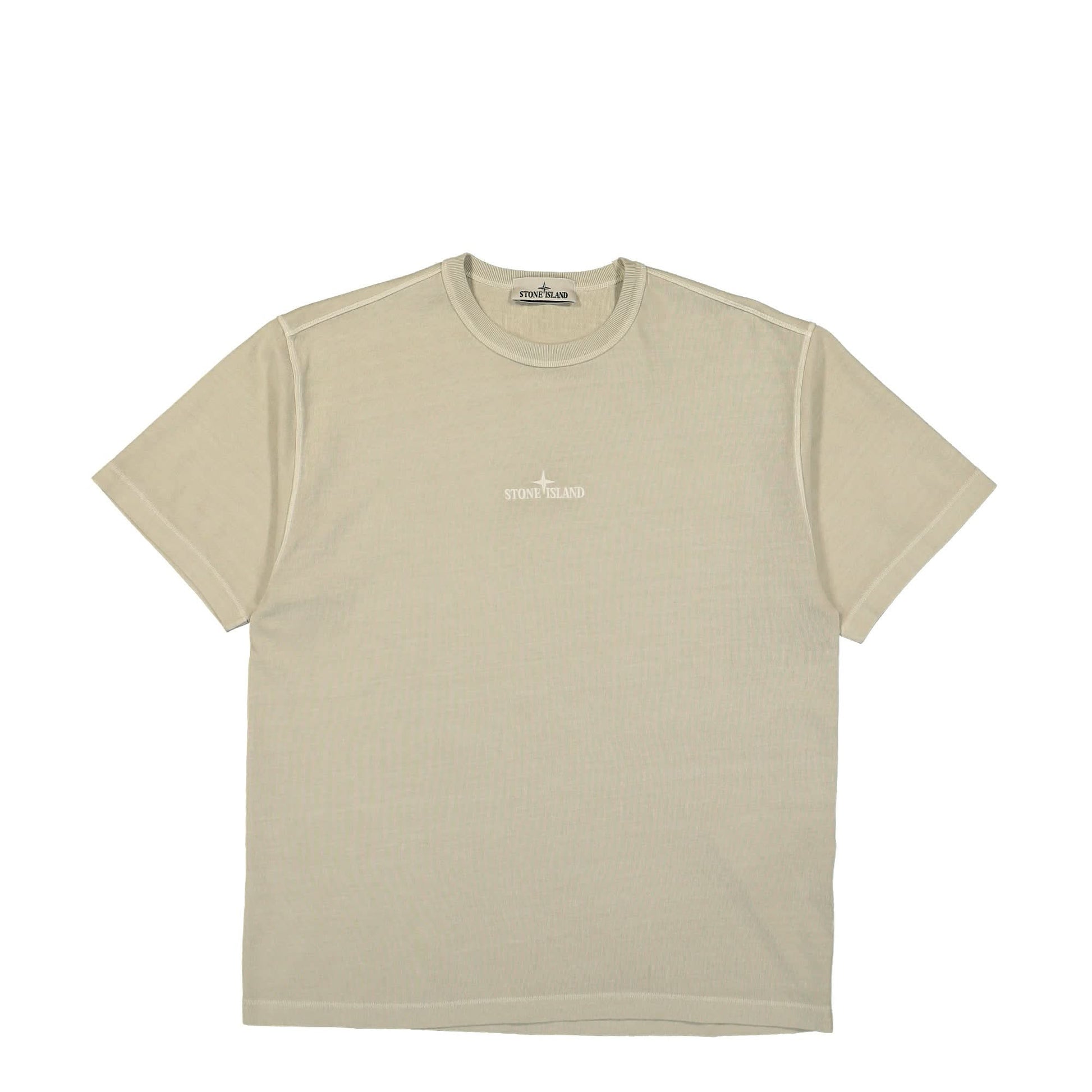Stone Island T-Shirt Beige Detail view 1 | Gate