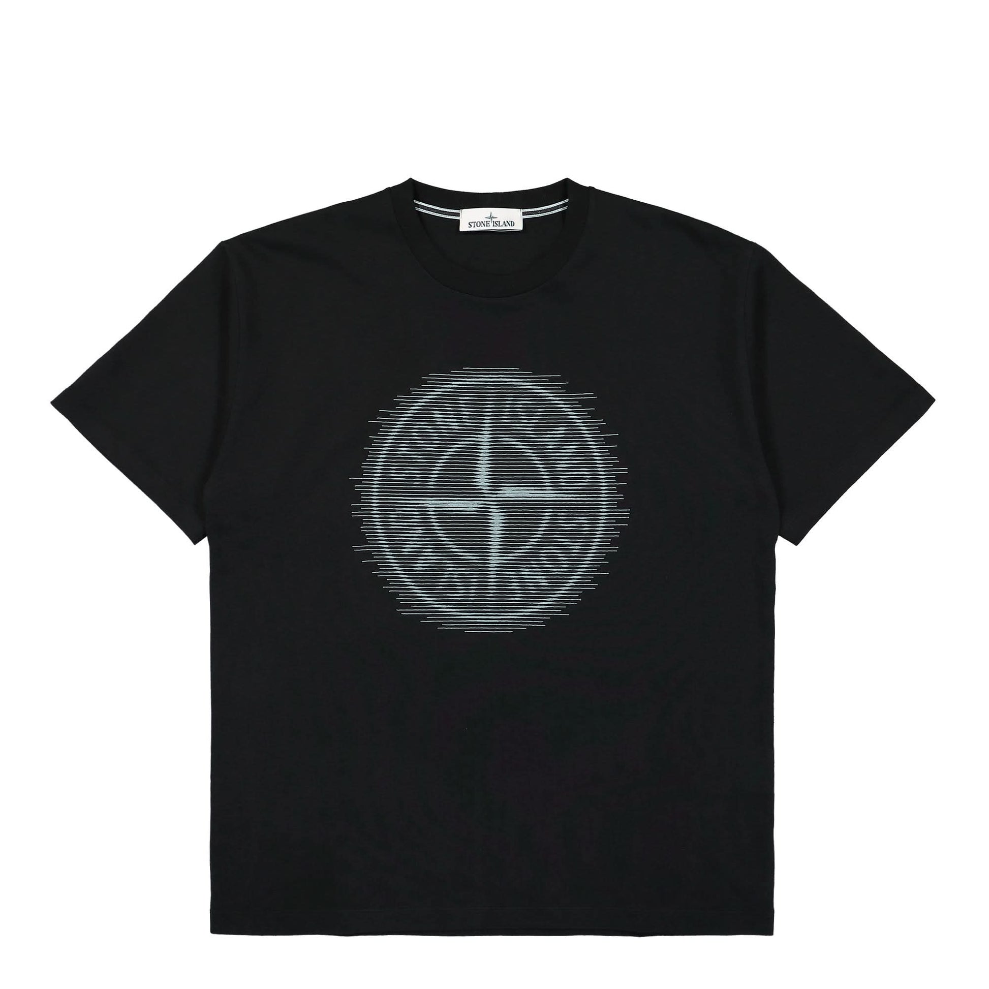 Stone Island T-Shirt Black Detail view 1 | Gate