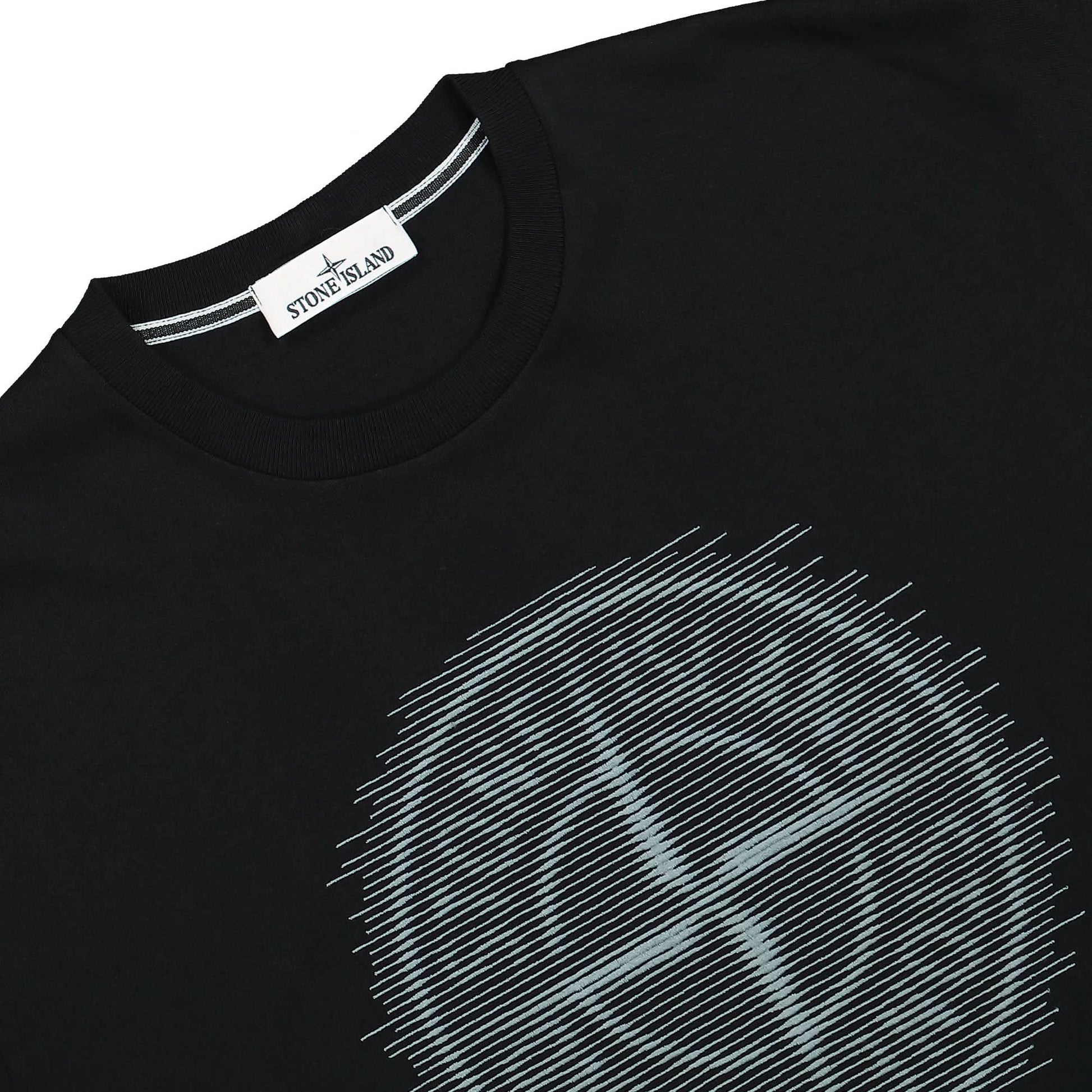 Stone Island T-Shirt Black Detail view 3 | Gate