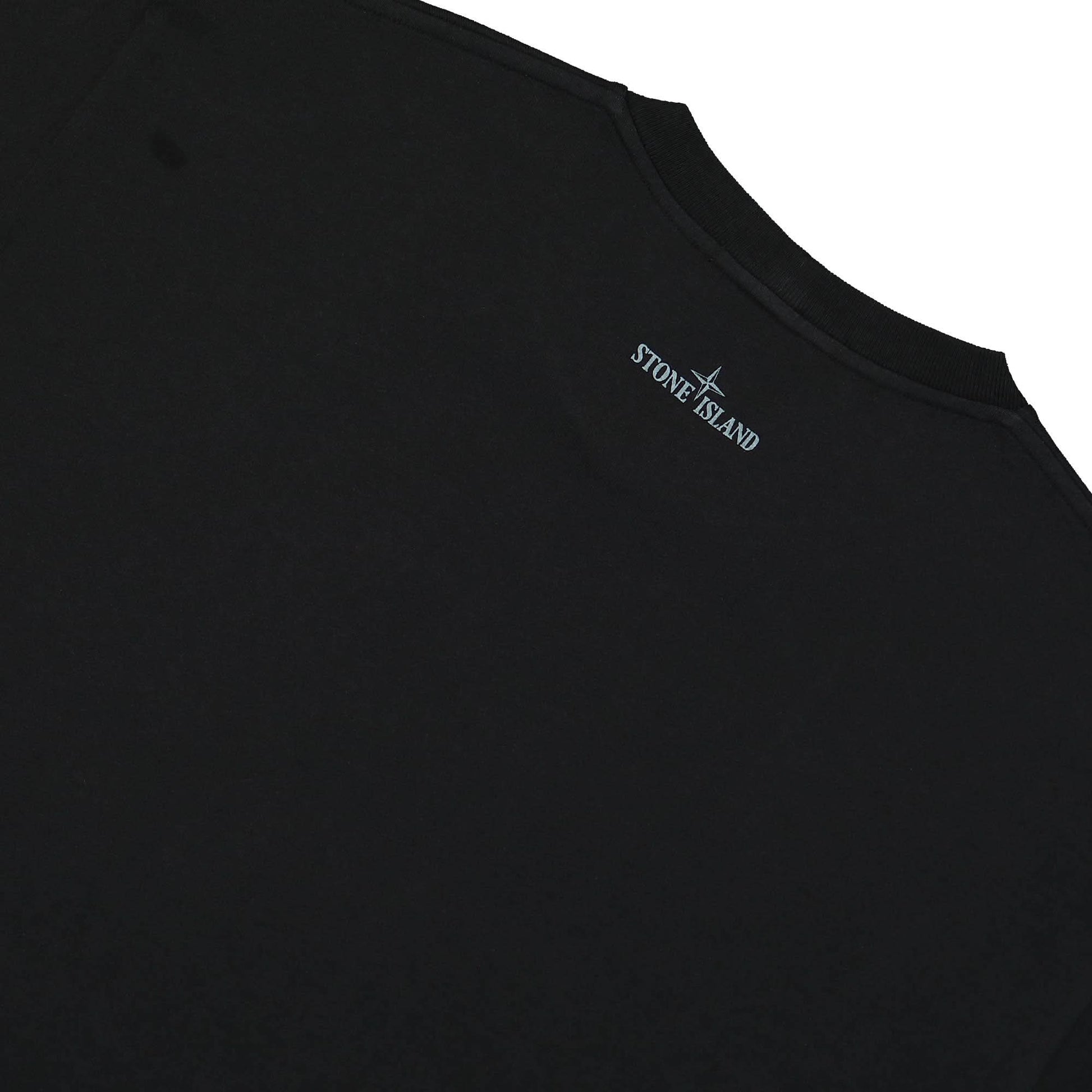 Stone Island T-Shirt Black Detail view 4 | Gate