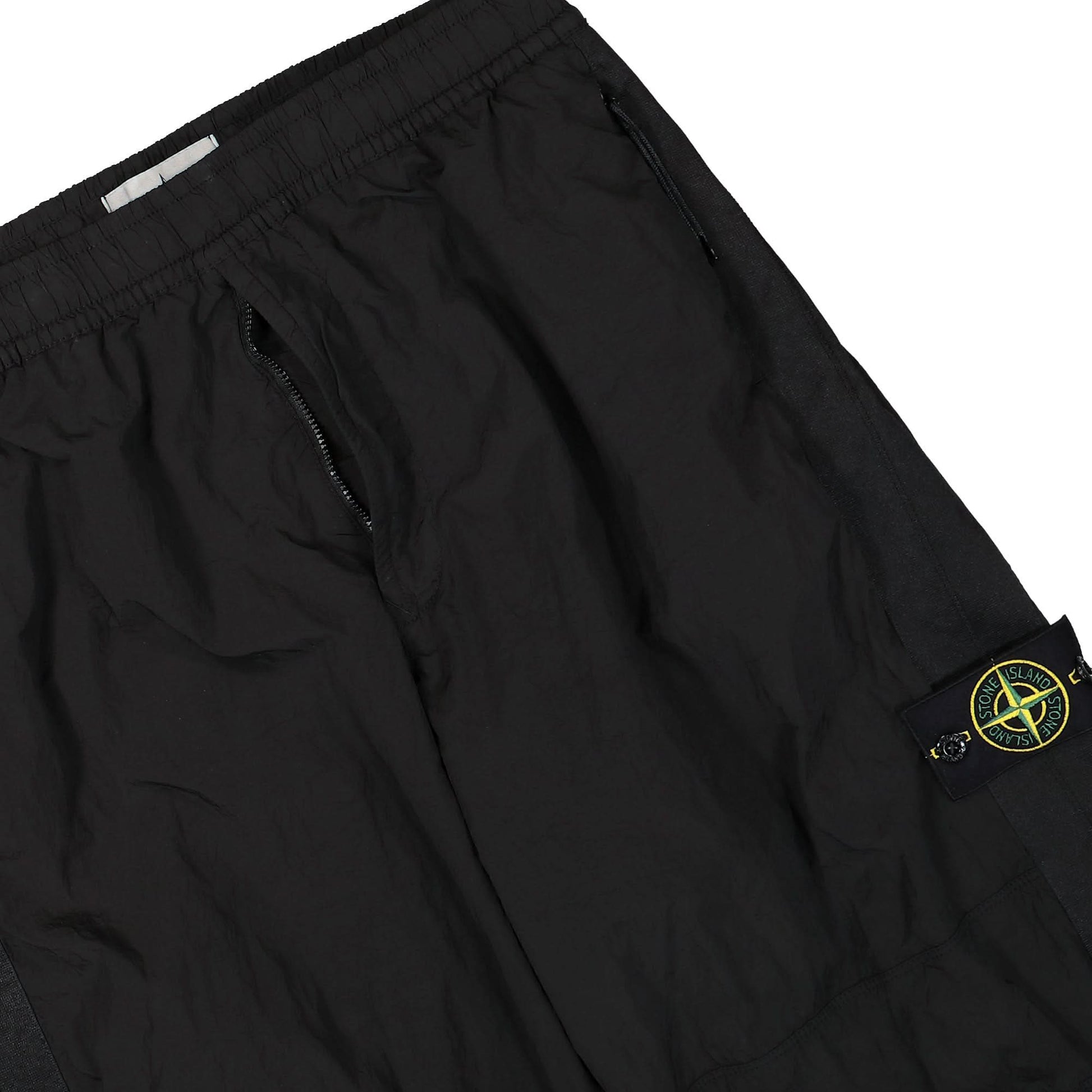 Stone Island Loose Pant Black Detail view 4 | Gate
