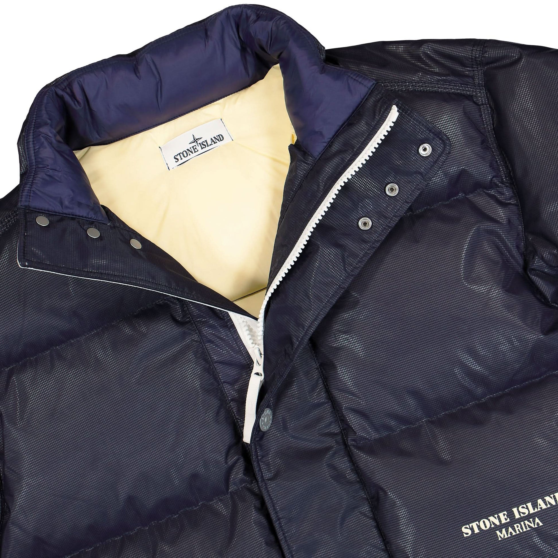 Stone Island Jacket Blue Detail view 3 | Gate