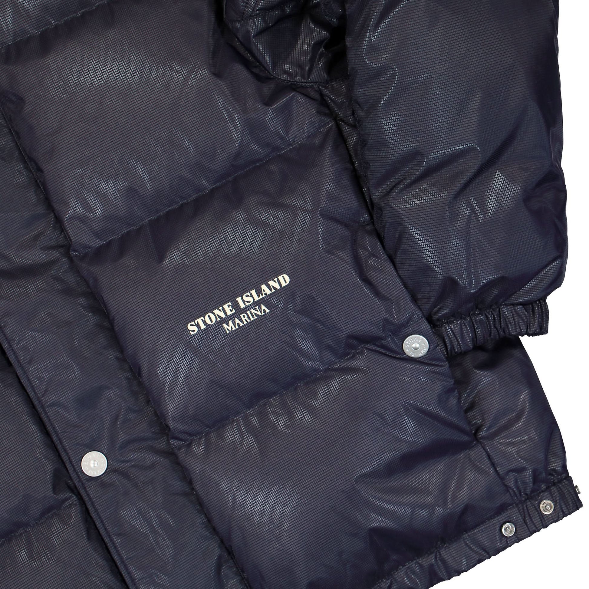 Stone Island Jacket Blue Detail view 4 | Gate