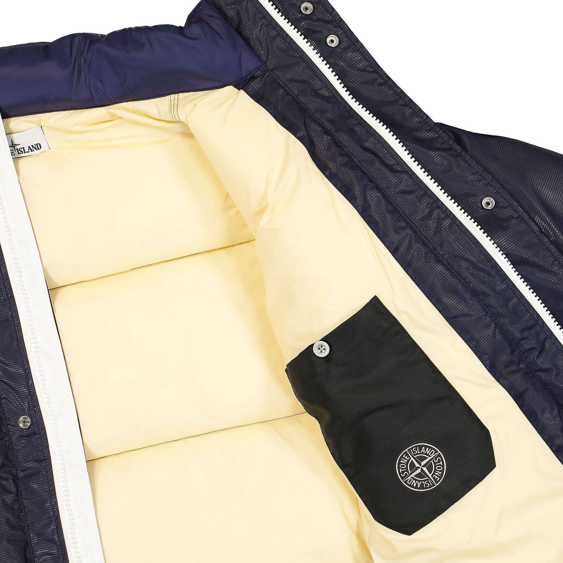 Stone Island Jacket Blue Detail view 5 | Gate