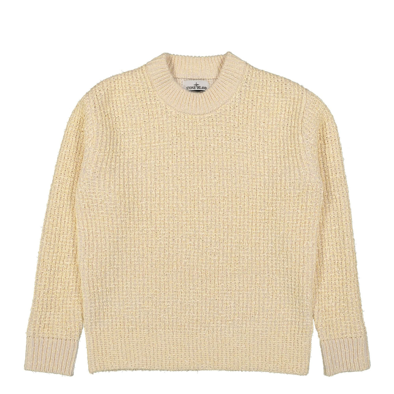 Stone Island Marina Knitted Sweatshirt Beige Detail view 1 | Gate