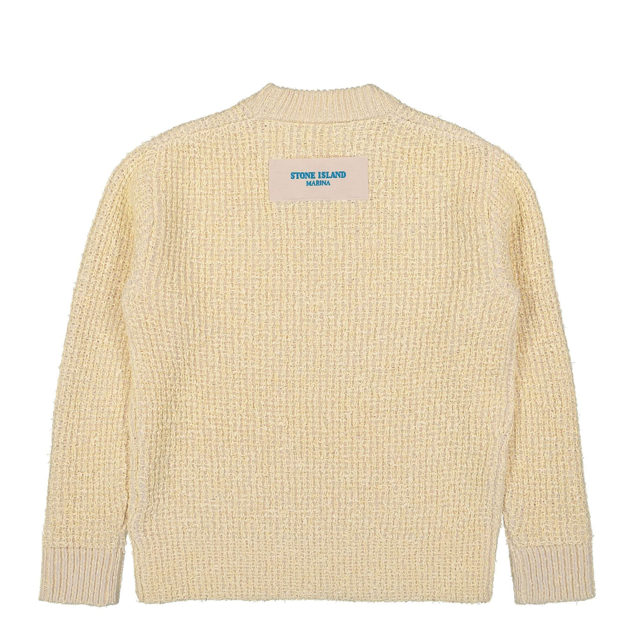 Stone Island Marina Knitted Sweatshirt Beige Detail view 1 | Gate