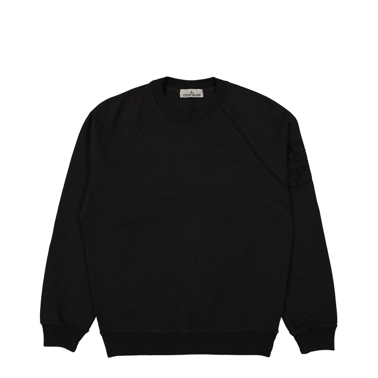 Stone Island Sweat-Shirt Black Detail view 1 | Gate