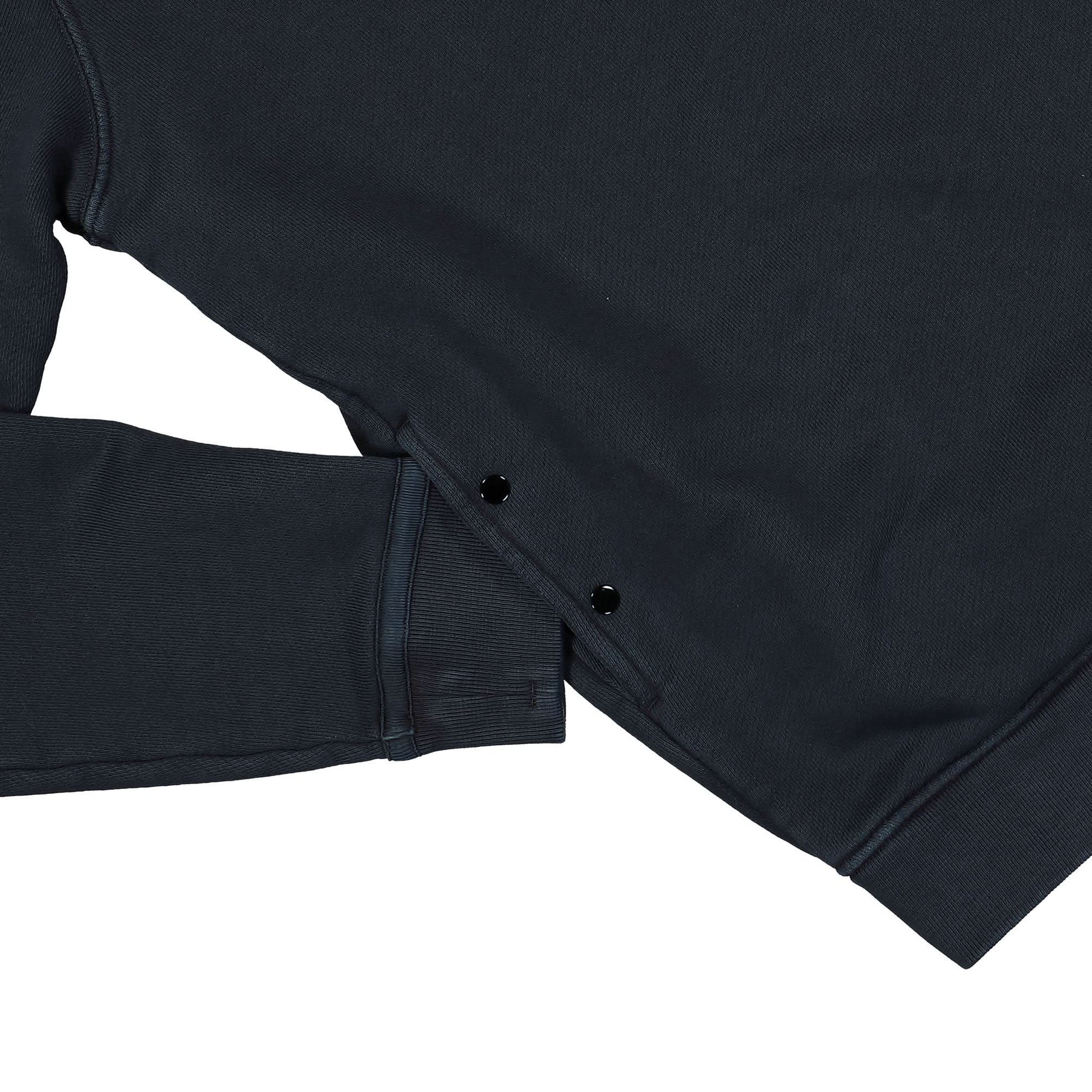 Stone Island Sweat-Shirt Blue Detail view 4 | Gate
