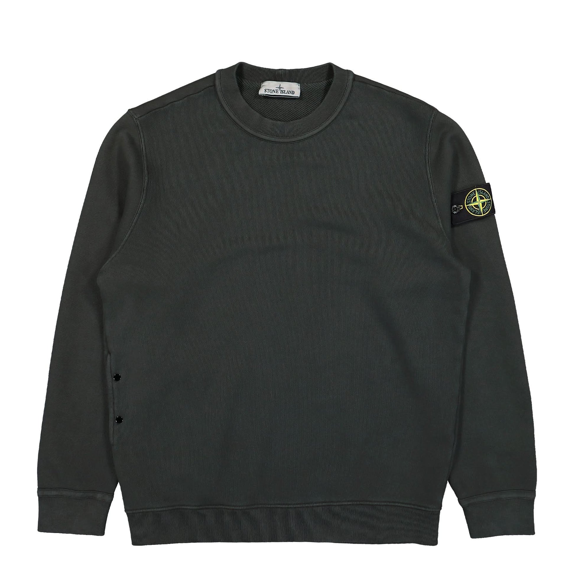 Stone Island Sweatshirt Grey Detail view 1 | Gate